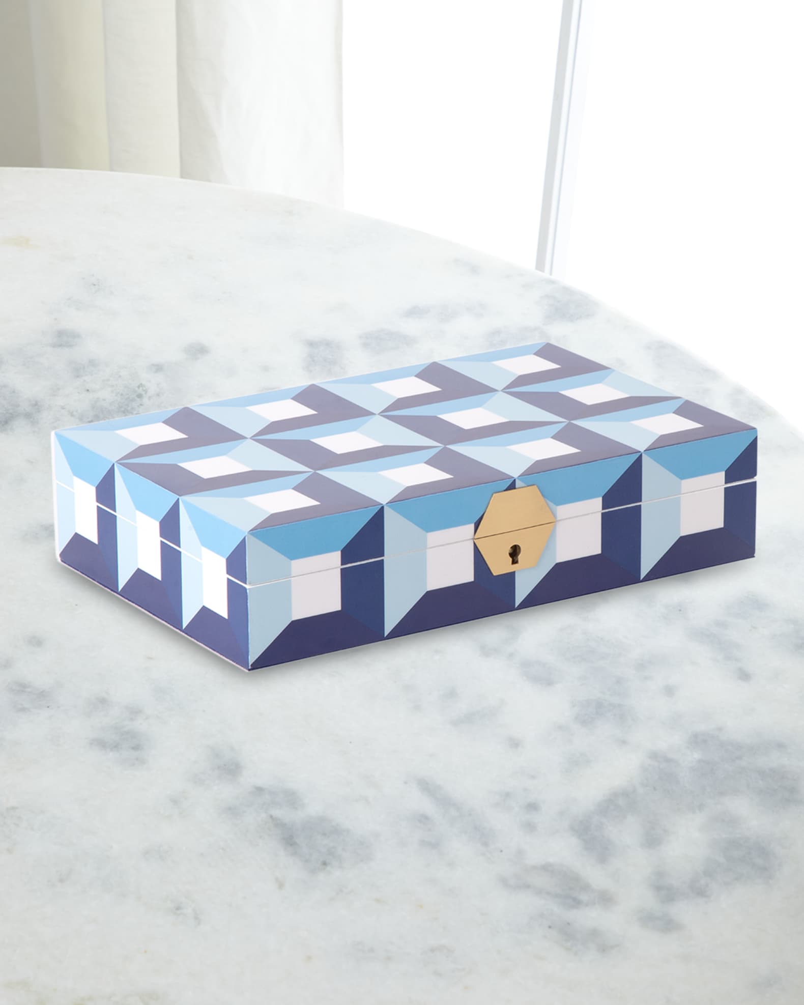 Jonathan Adler Sorrento Lacquer Jewelry Box | Neiman Marcus
