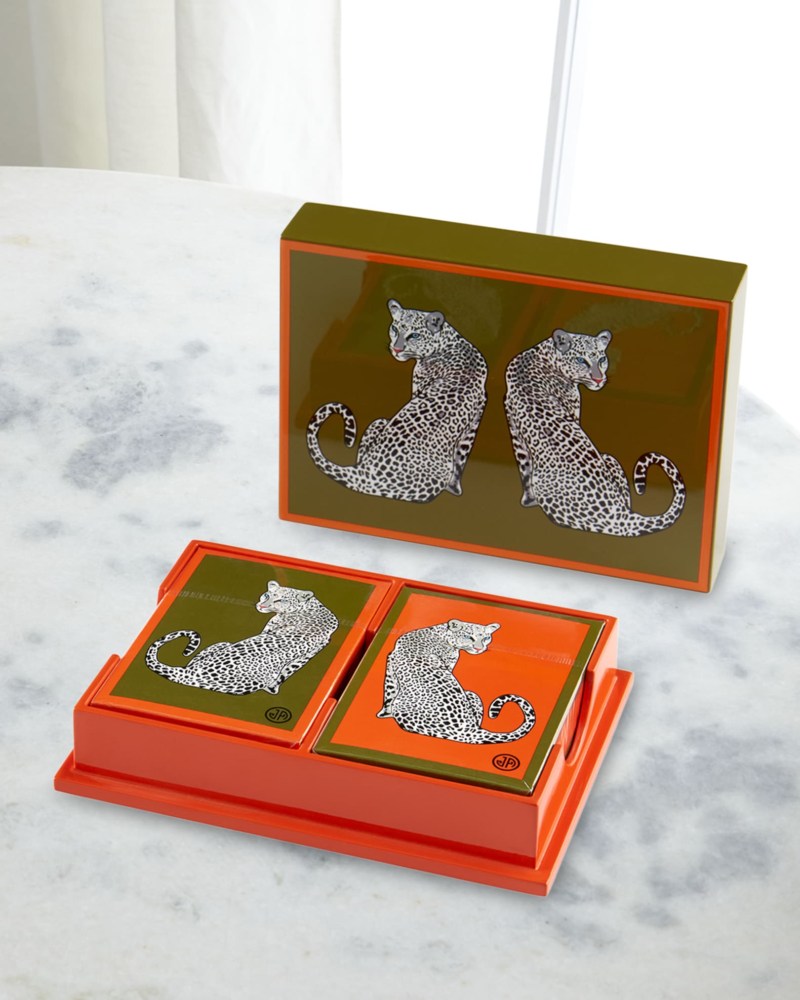 Leopard Lacquer Card Set 0