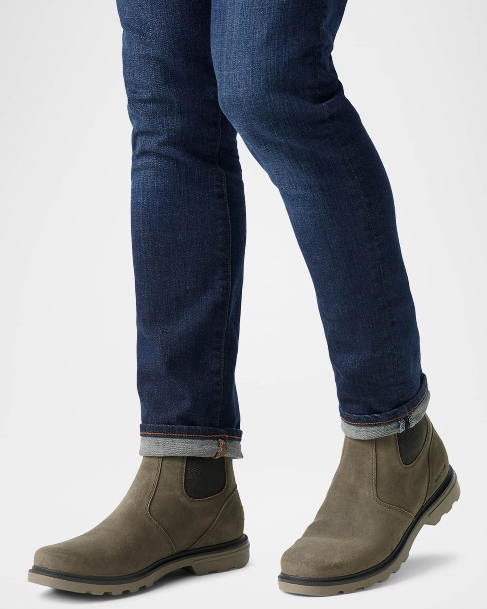 Men's Carson™ Waterproof Suede Chelsea Boots 1