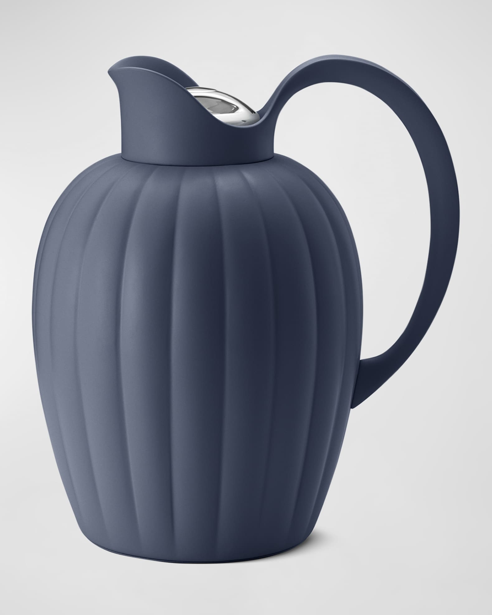 Georg Jensen Bernadotte Dusk Blue Thermo Jug, 1 Liter