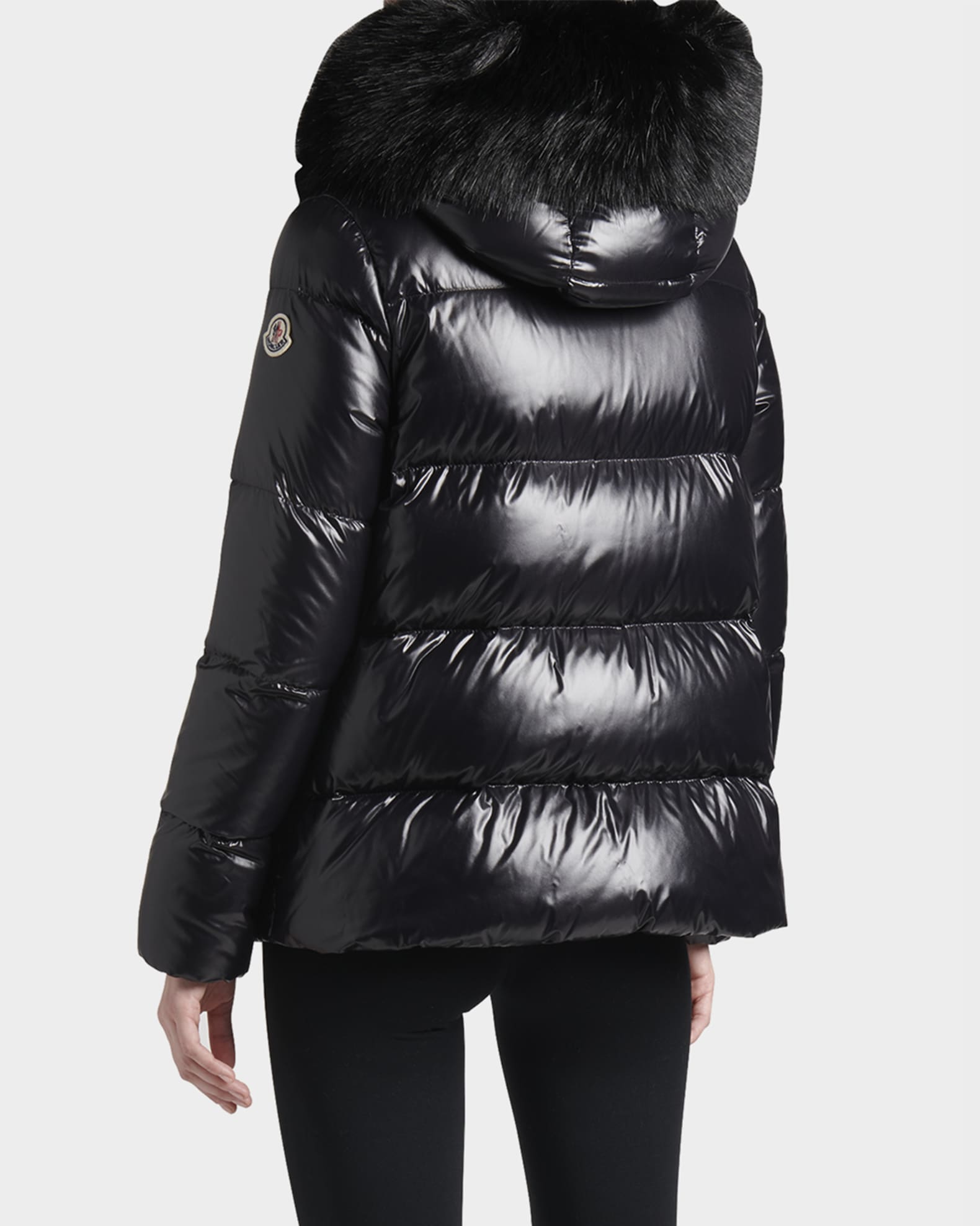 B+ab faux-fur short jacket - Pink