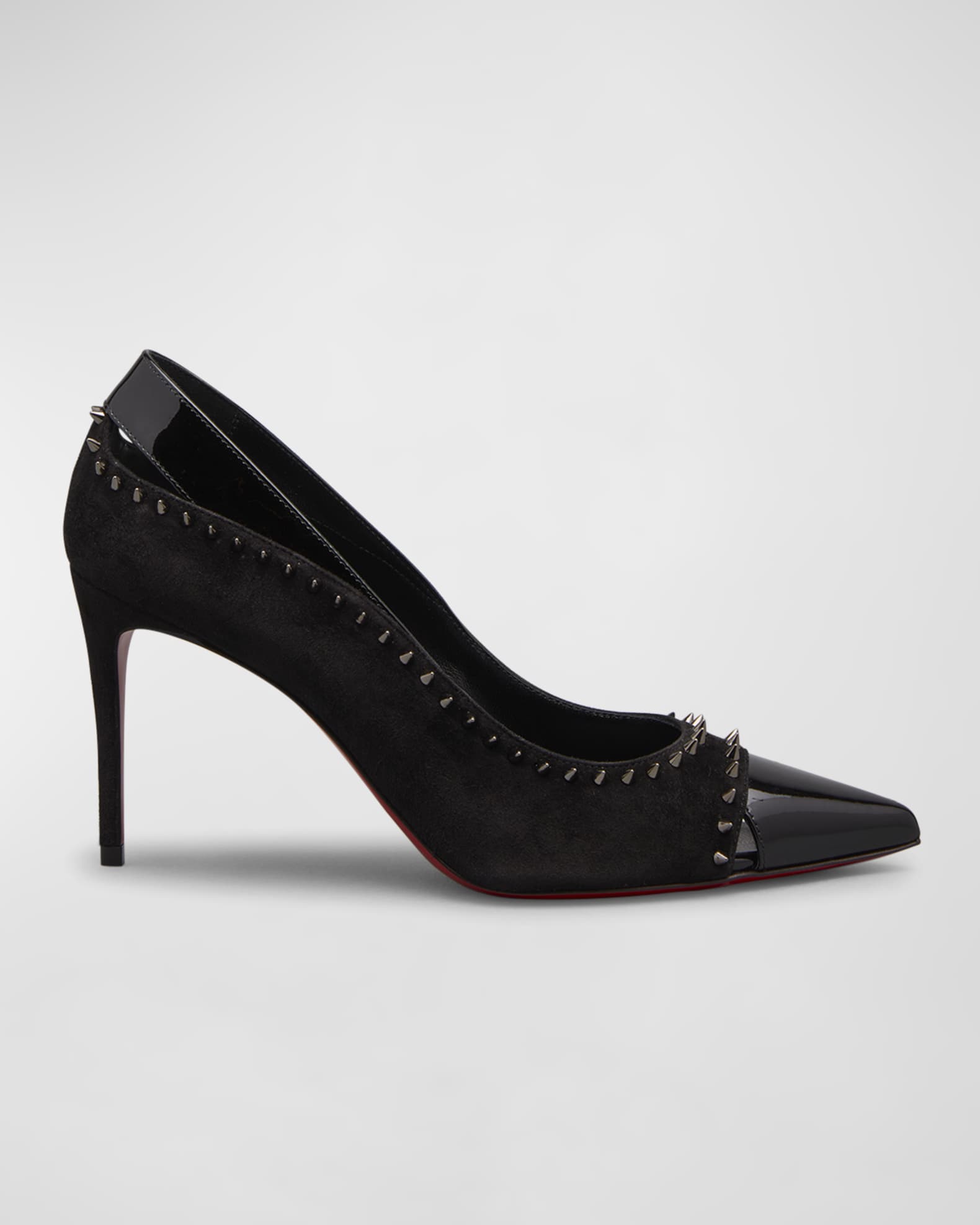Red bottoms spikes heels sale