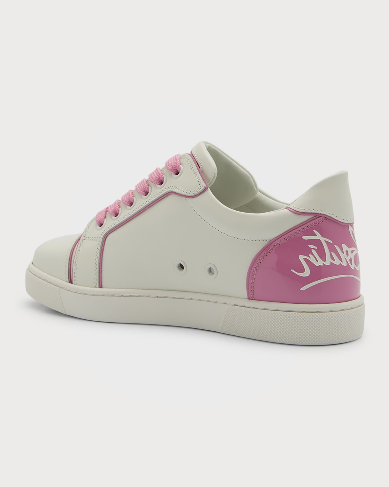 Pink red bottoms sneakers cheap