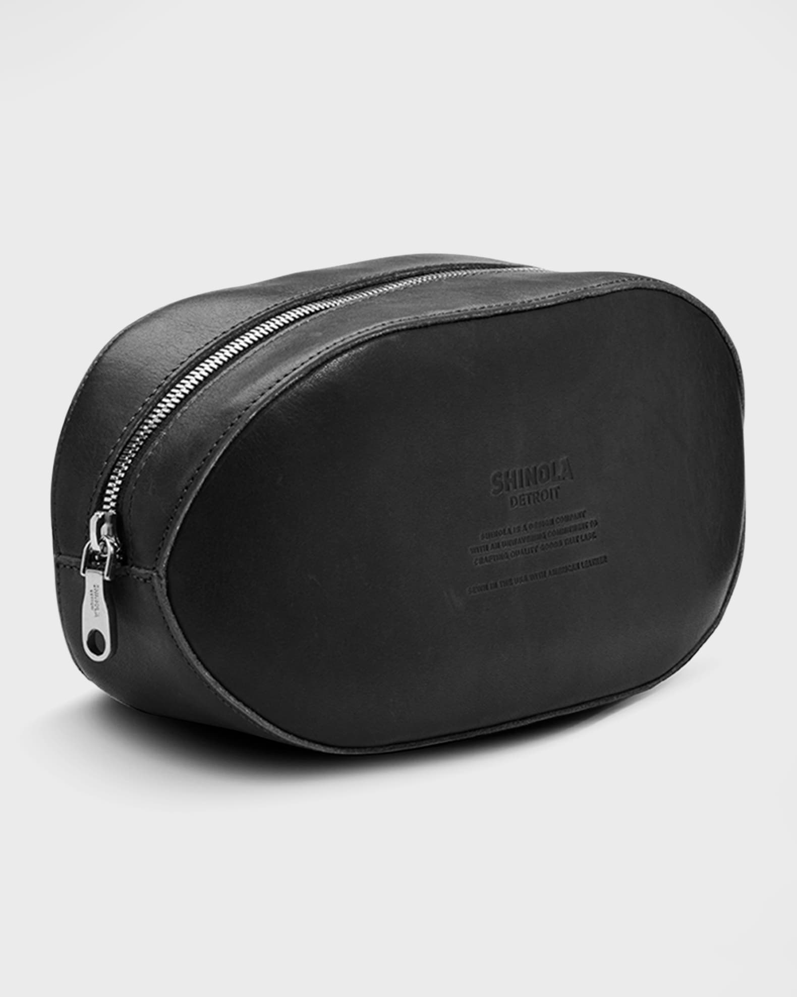 Men's Football Leather Travel Toiletry Kit 1
