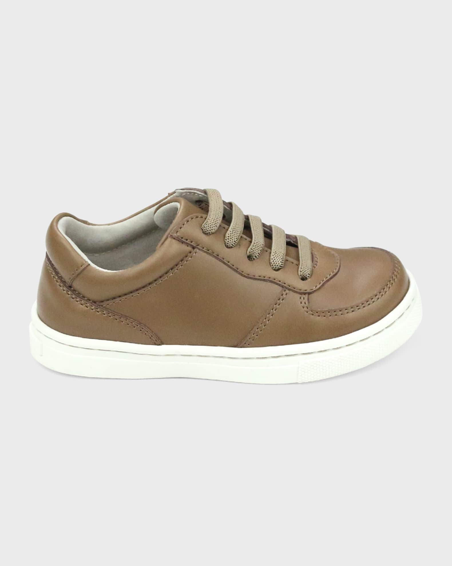 L'Amour Shoes Boy's Grayson Leather Sneakers, Baby/Toddlers/Kids