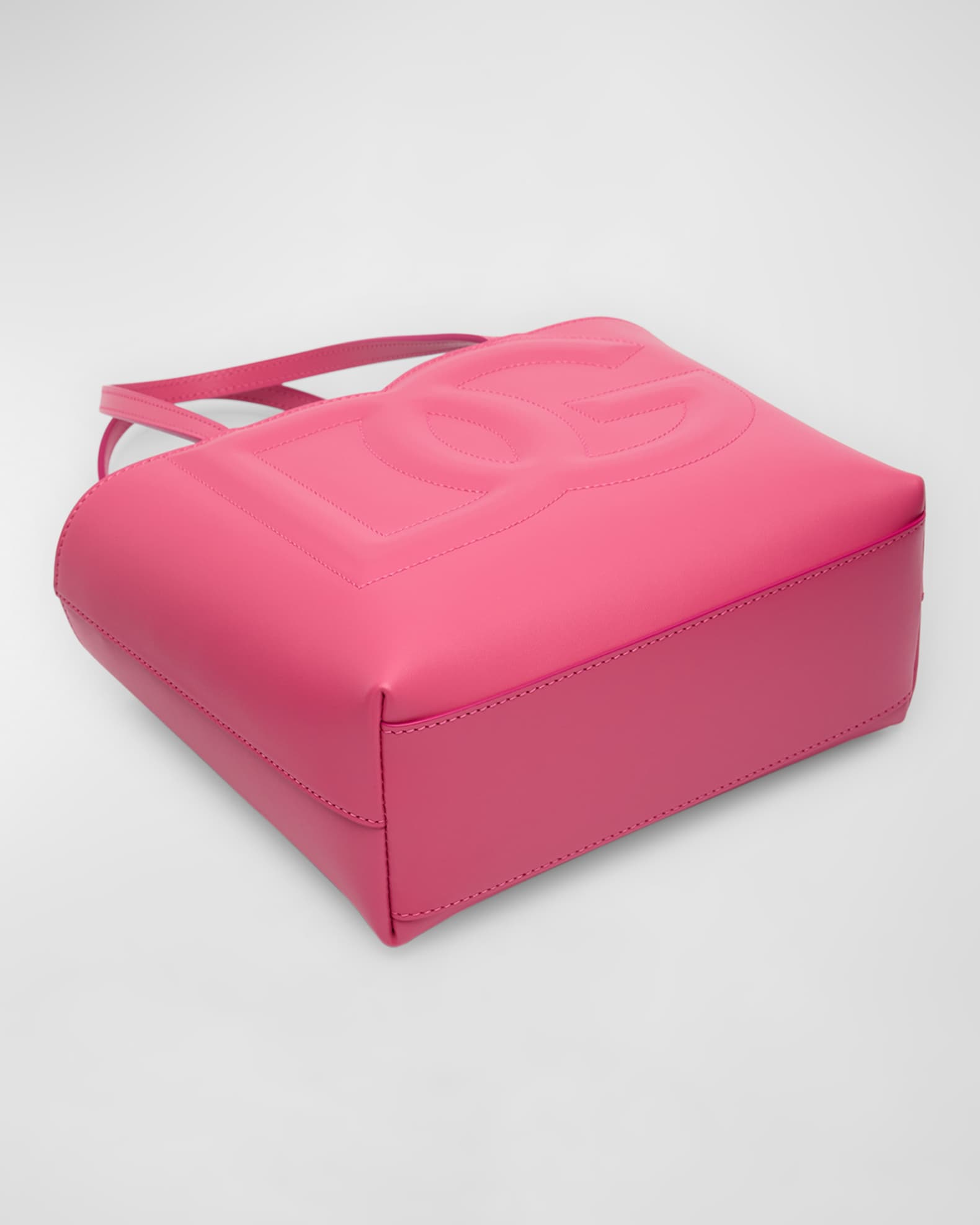 DG Logo Leather Tote Bag 1