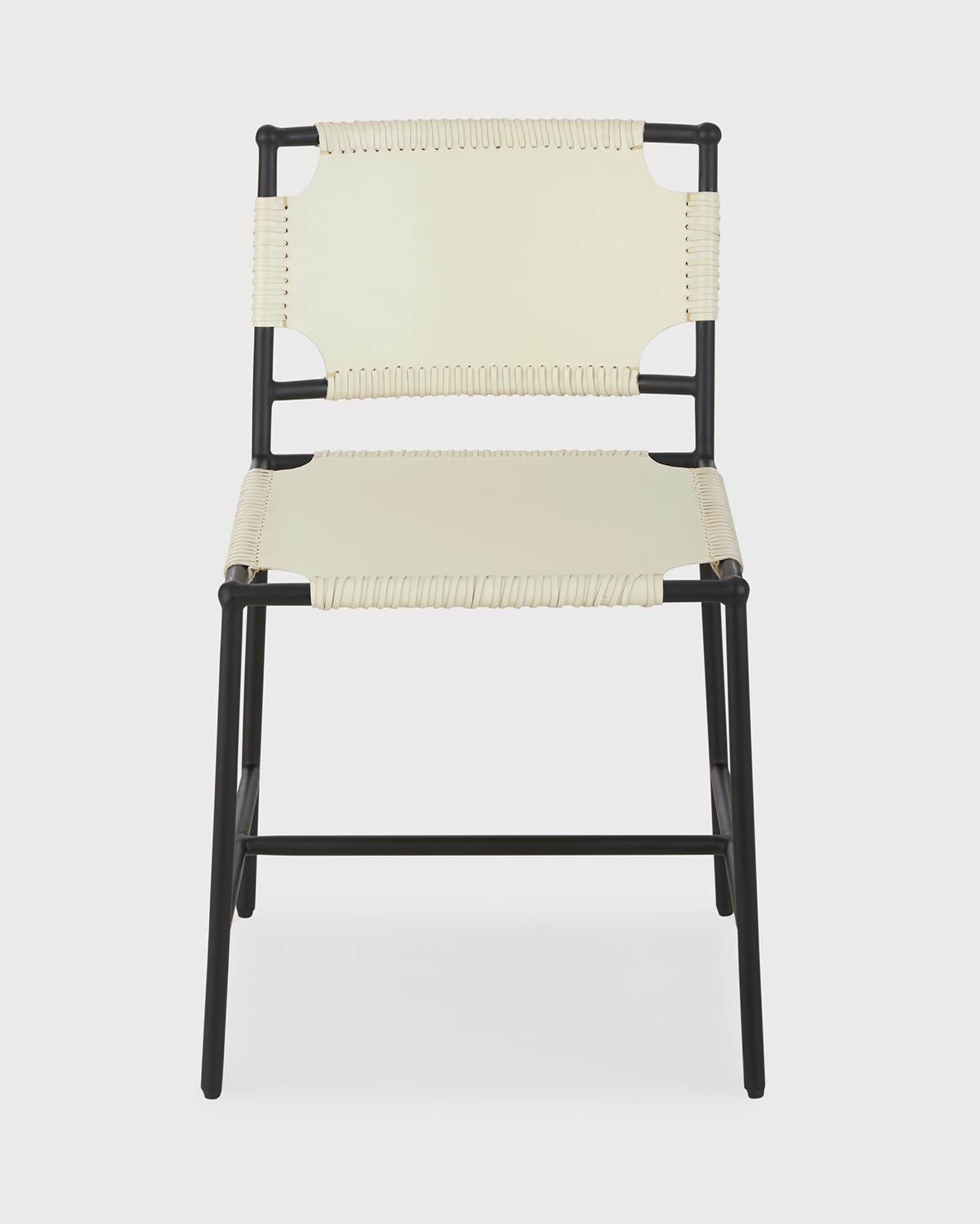 Asher Leather Dining Chair 1