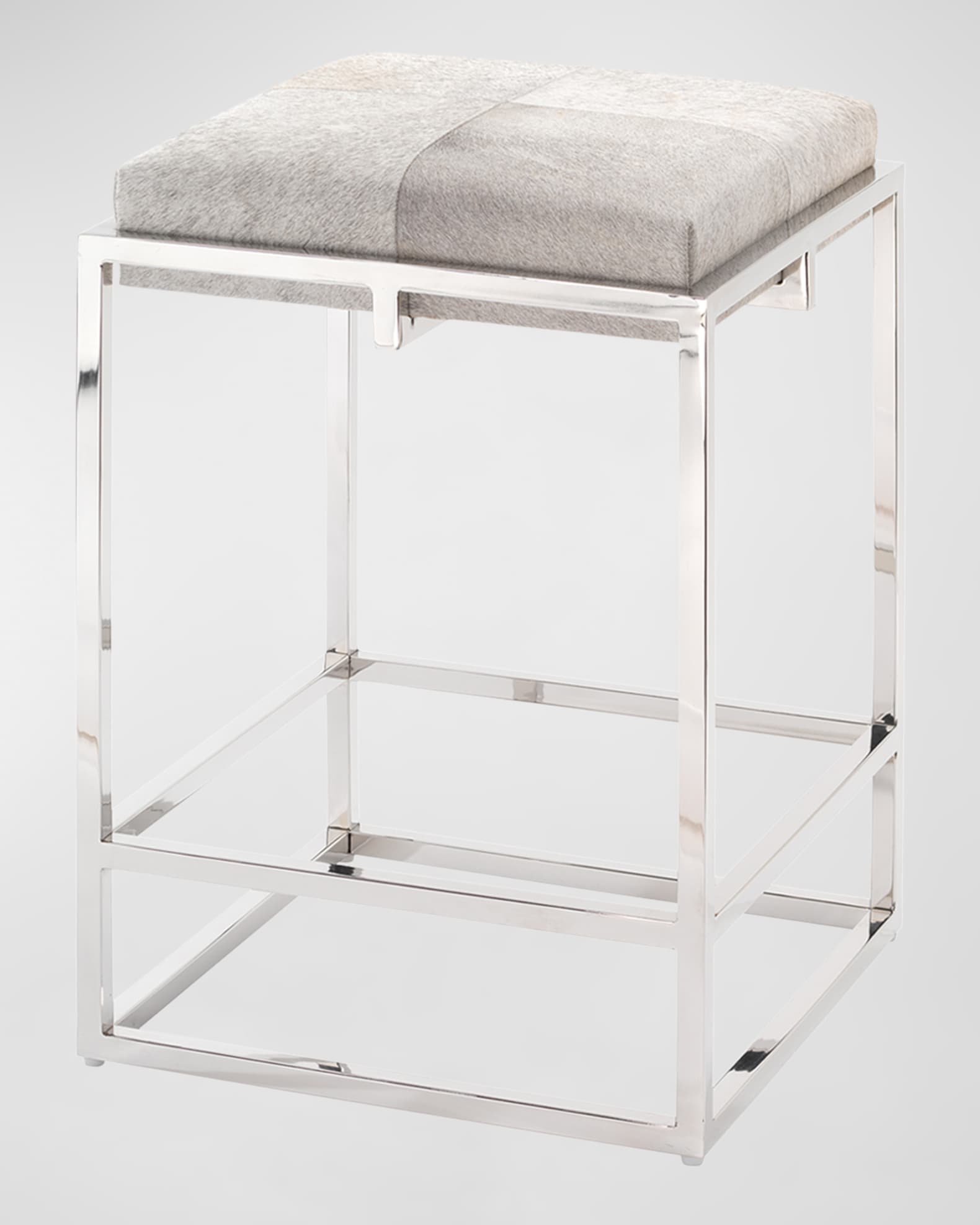 Shelby Hairhide Counter Stool 27" 0
