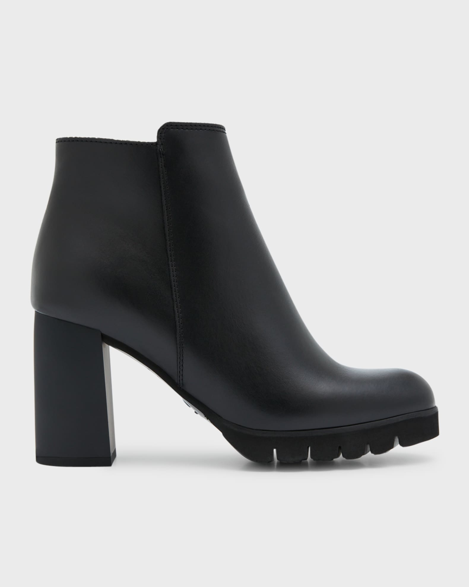 La Canadienne Maya Zip Waterproof Leather Booties Neiman Marcus