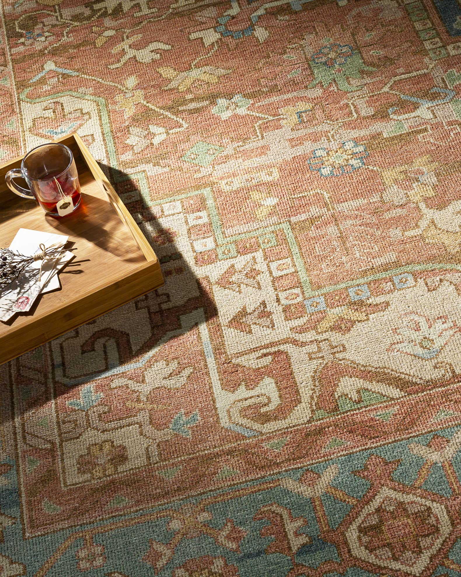 Lainey Hand-Knotted Rug | Neiman Marcus