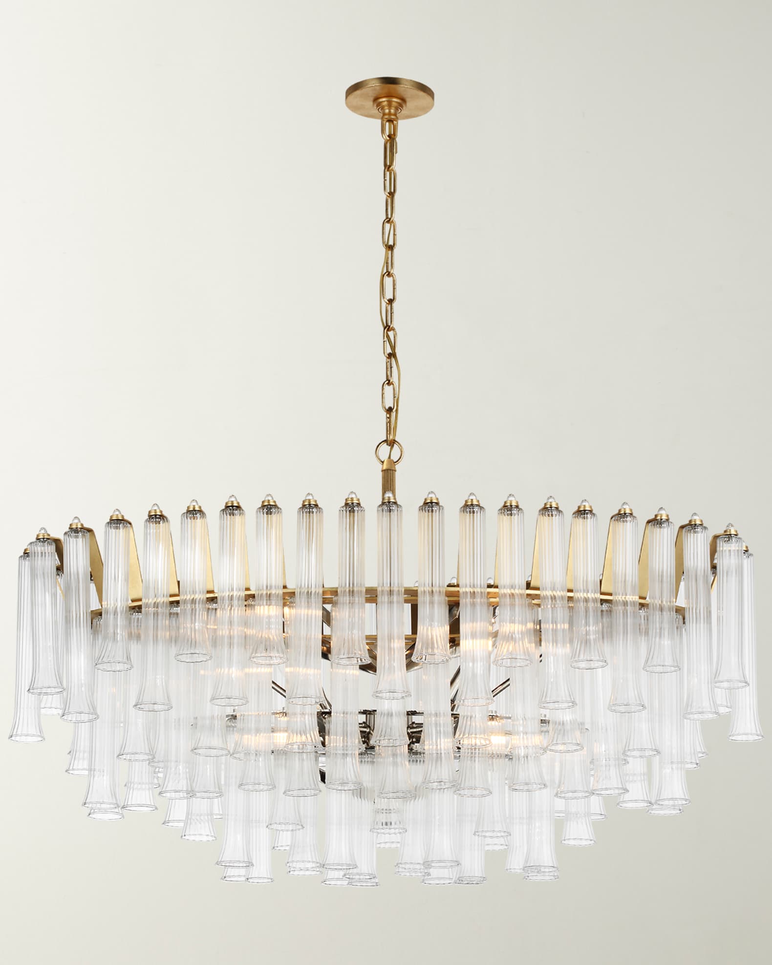 Oval chandelier outlet