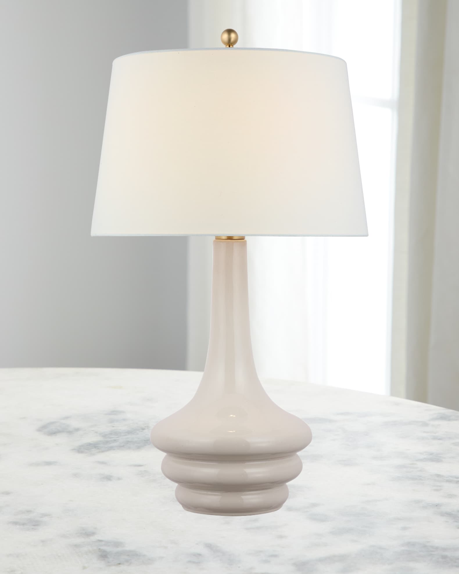 Visual Comfort Signature Lakmos Small Gild Table Lamp by AERIN - 19.5