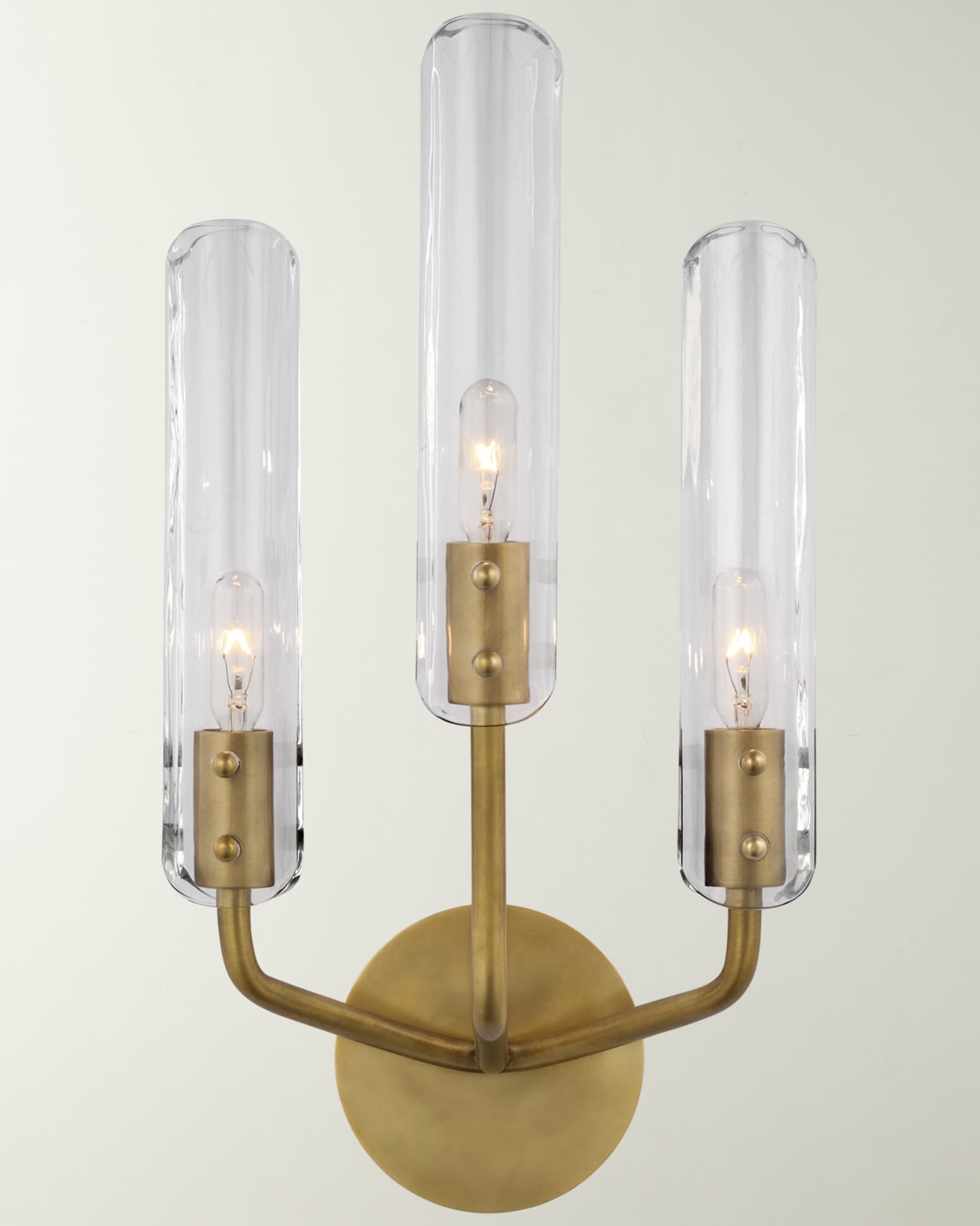Visual Comfort Signature Casoria 17" Triple Sconce By Aerin | Neiman Marcus