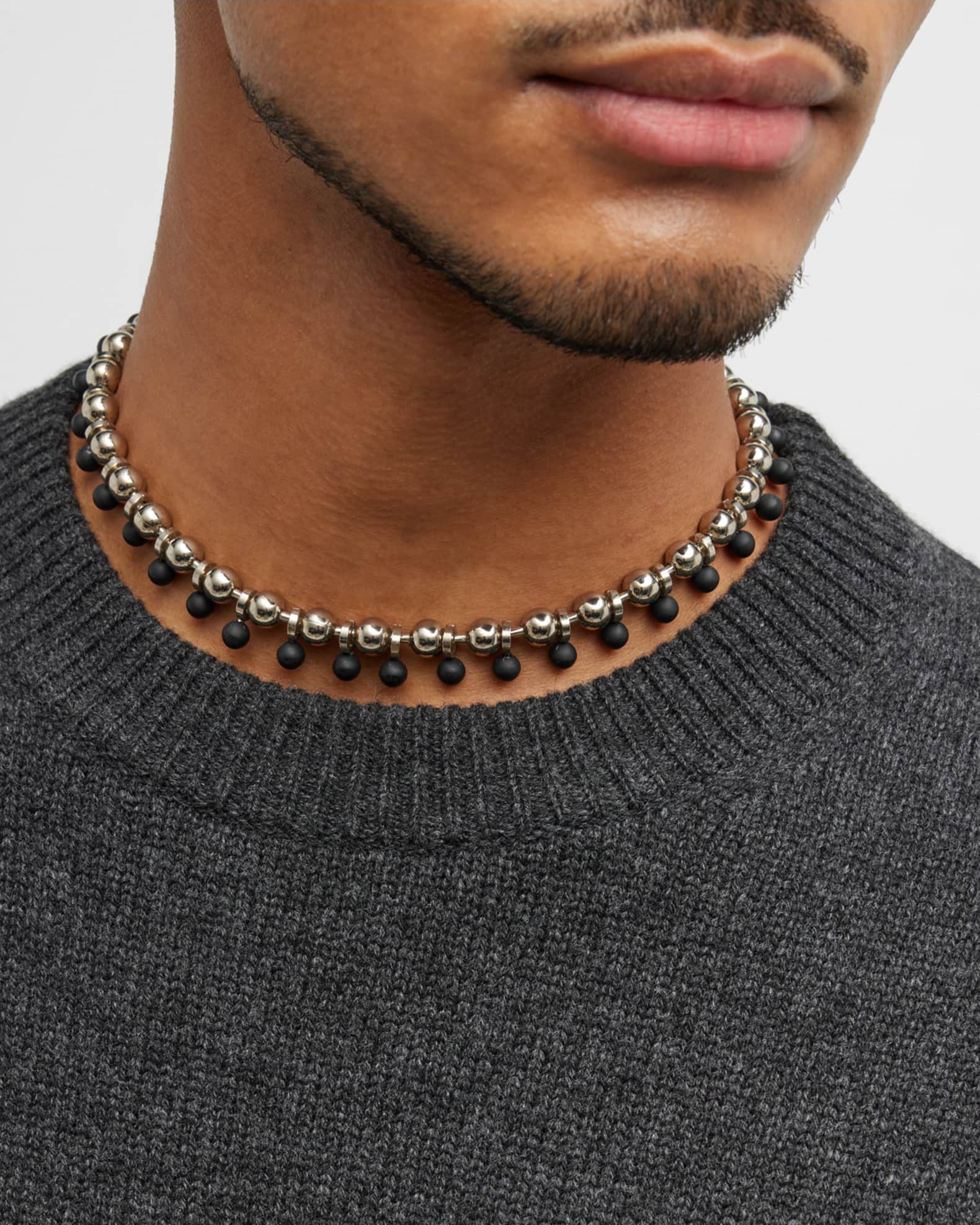 Givenchy pearl necklace discount