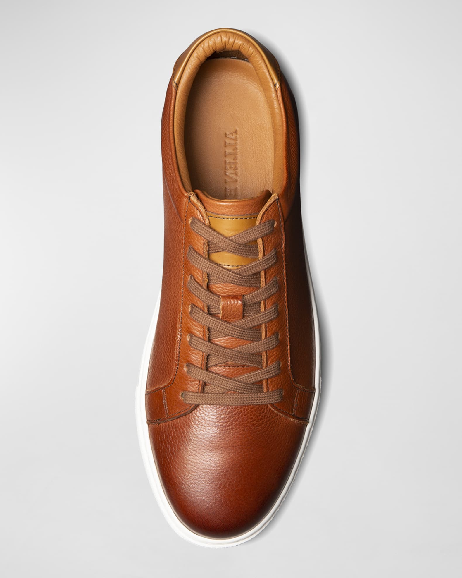 Allen Edmonds Men's Courtside Leather Low-Top Sneakers | Neiman Marcus