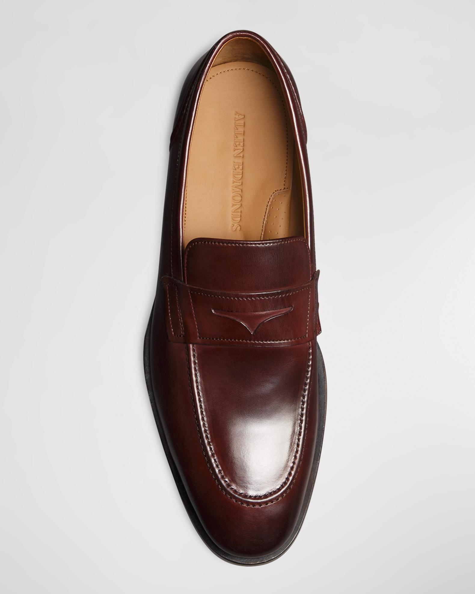 Allen Edmonds Men's Siena Leather Penny Loafers | Neiman Marcus
