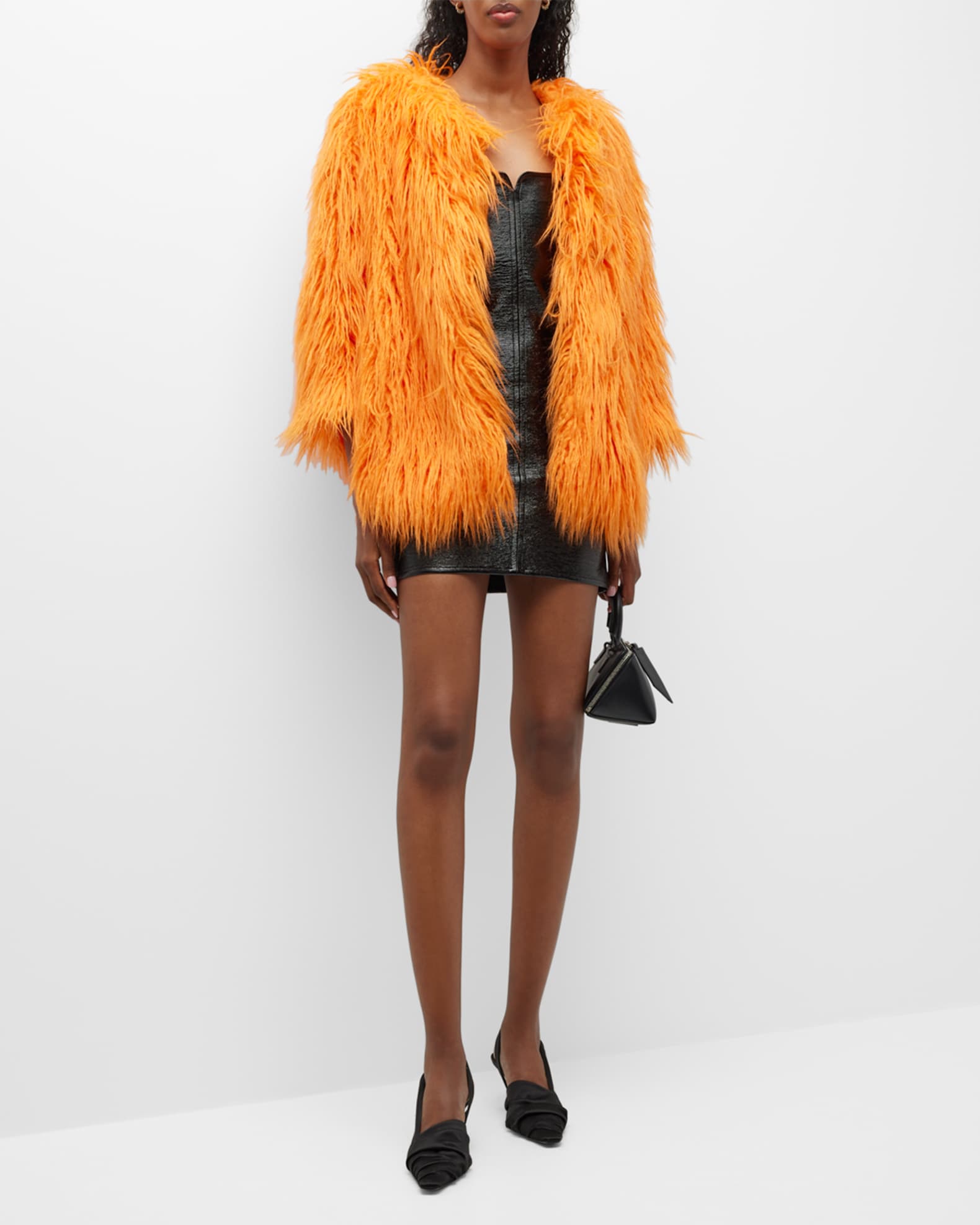 Ross Faux Fur Short Jacket