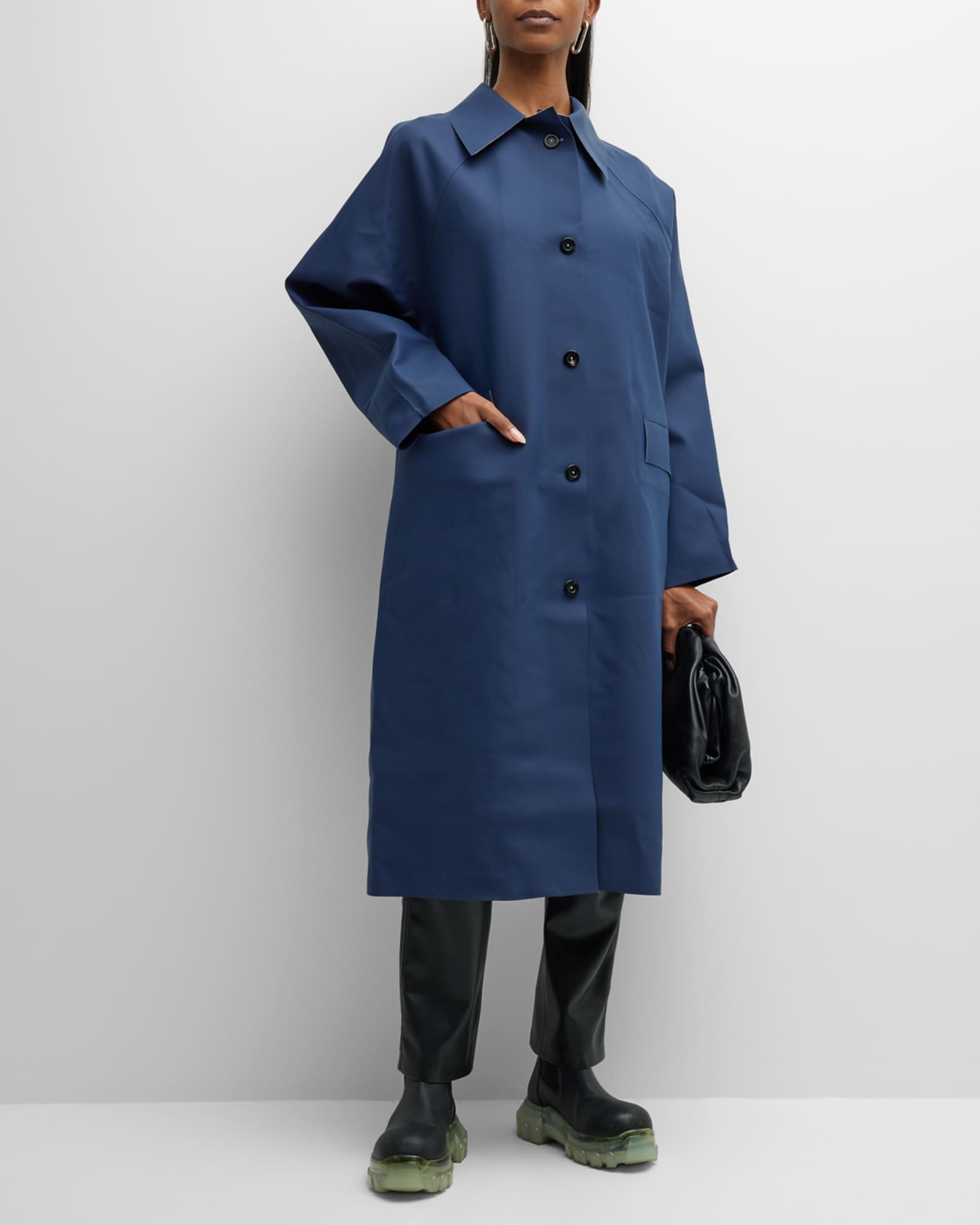 Original Below Rubber Trench Coat