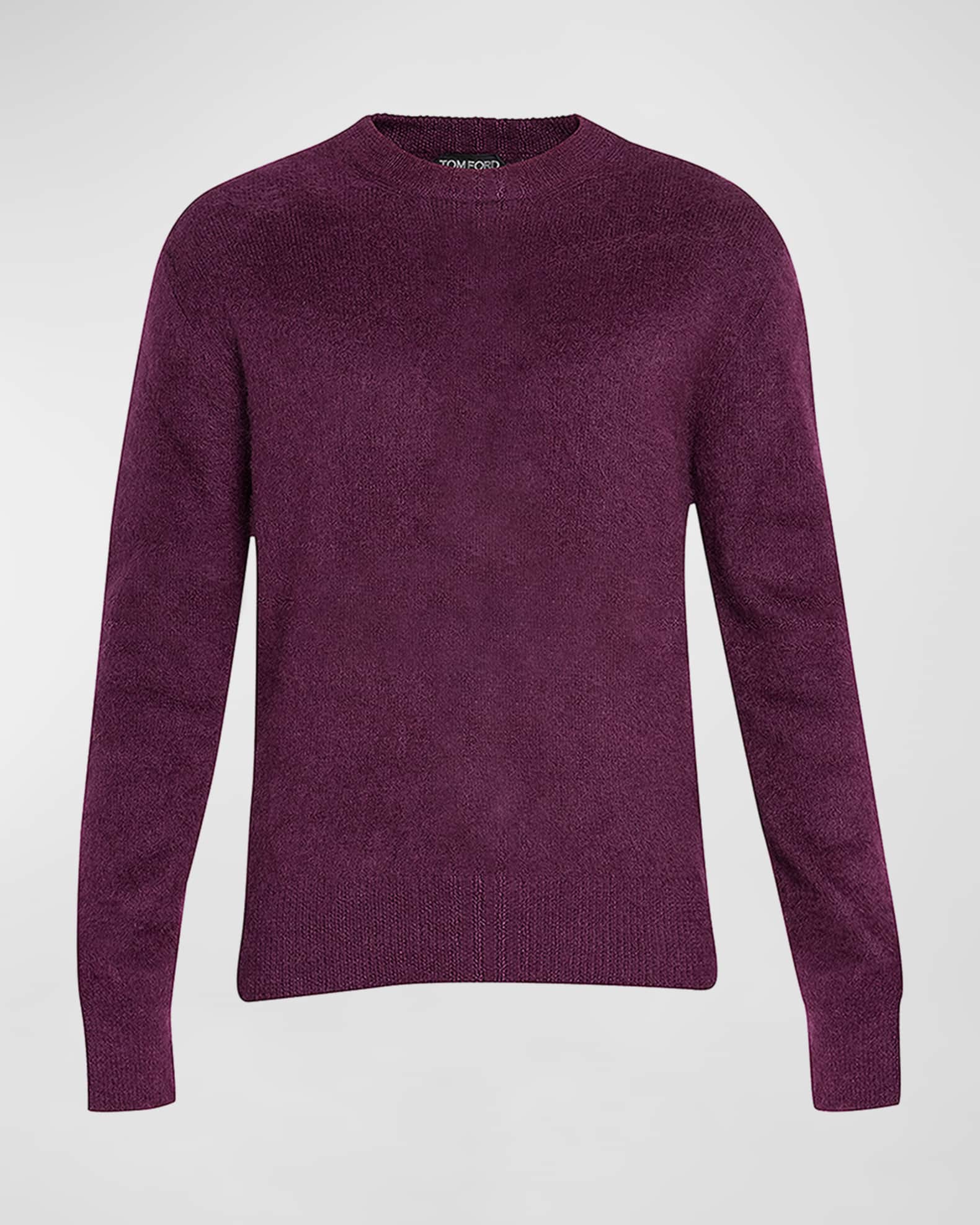 TOM FORD Men s Mohair Blend Crewneck Sweater Neiman Marcus