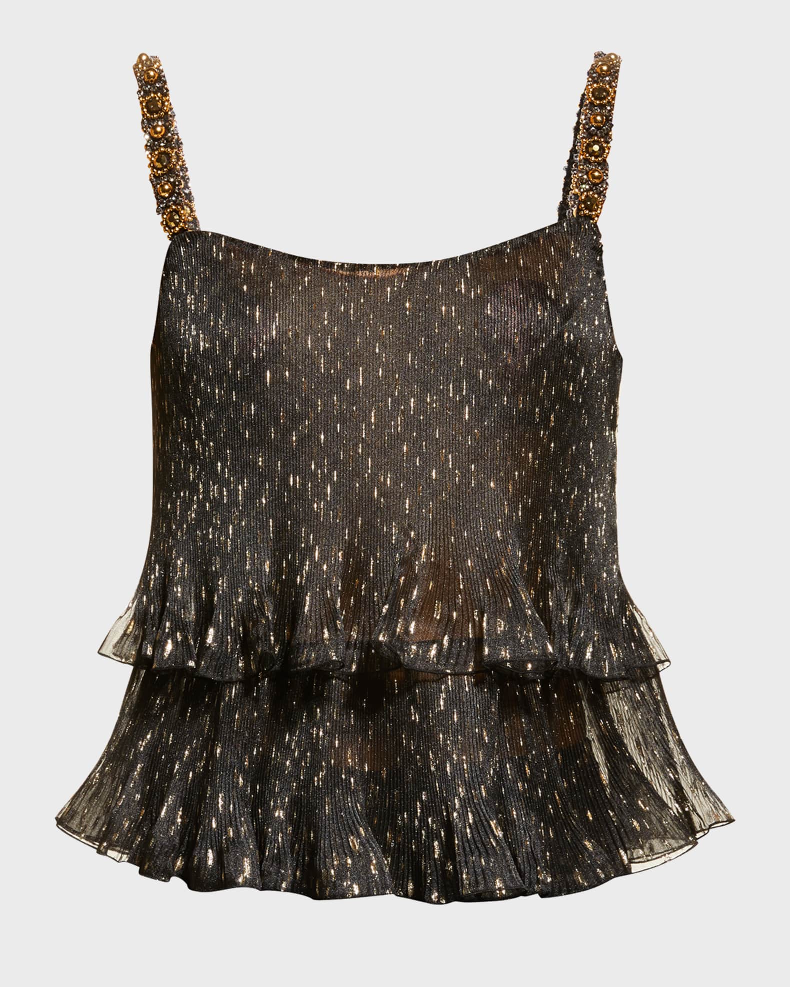 Glitter Plisse Collection | Neiman Marcus