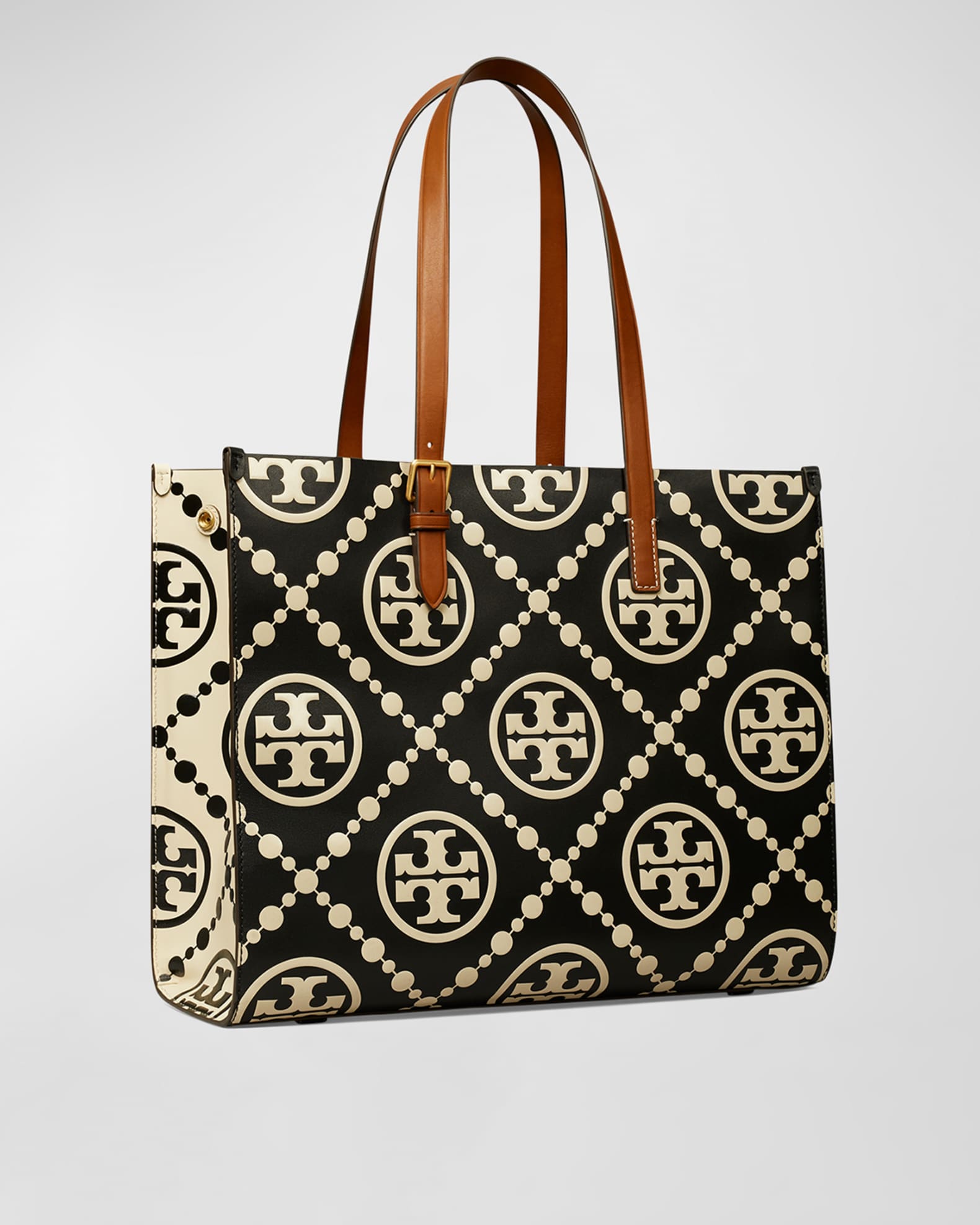 Tory Burch T Monogram Embossed Tote Bag Neiman Marcus
