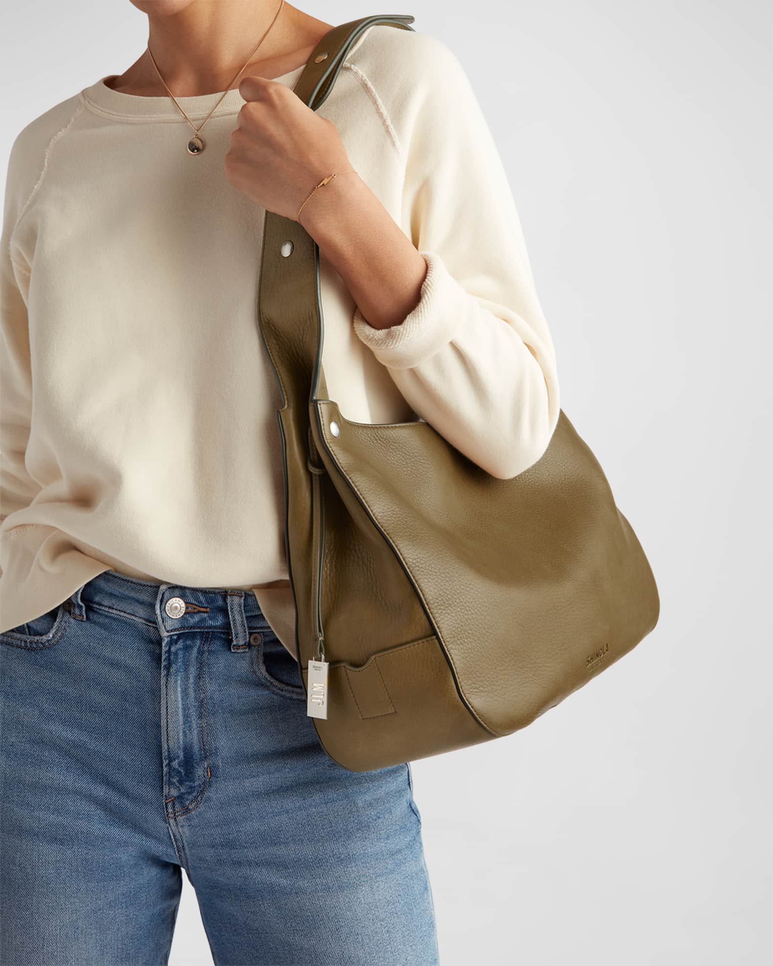 Shinola The Snap Hobo Shoulder Bag Neiman Marcus