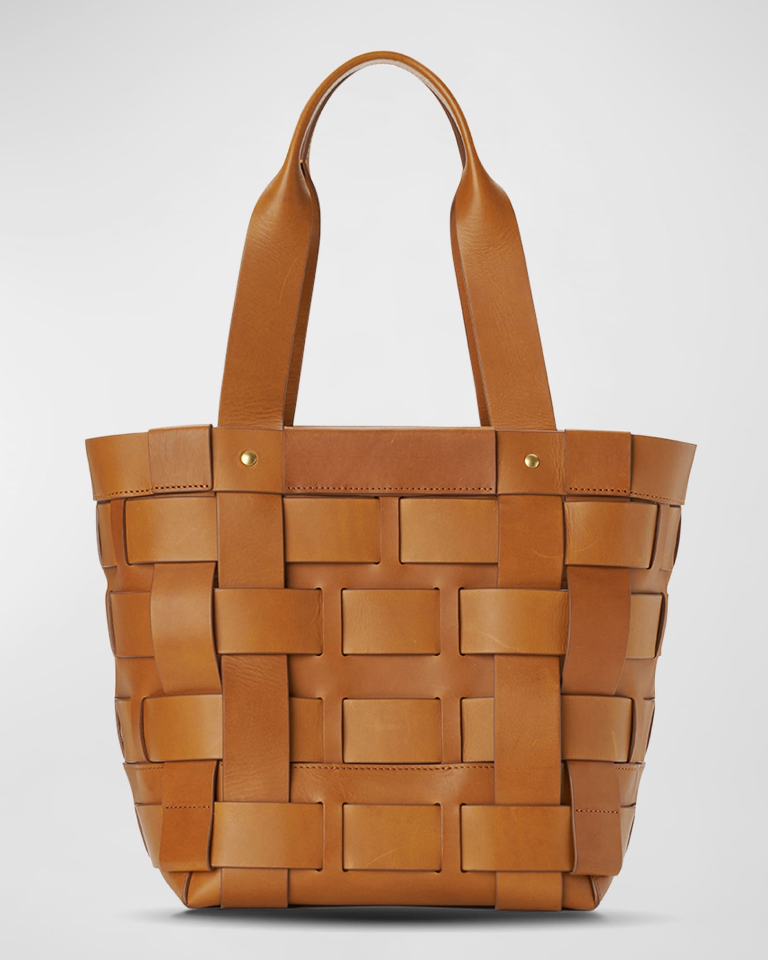 Shinola Bixby Medium Woven Basket Tote Bag | Neiman Marcus