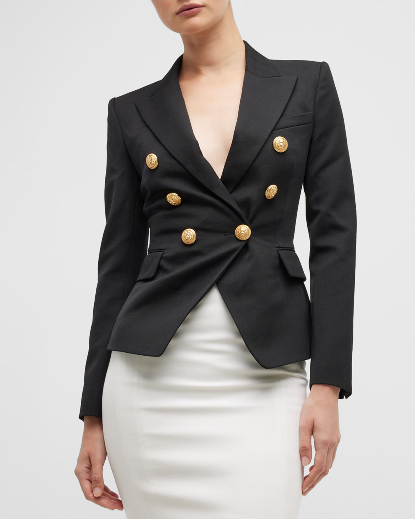 Vintage balmain blazer top
