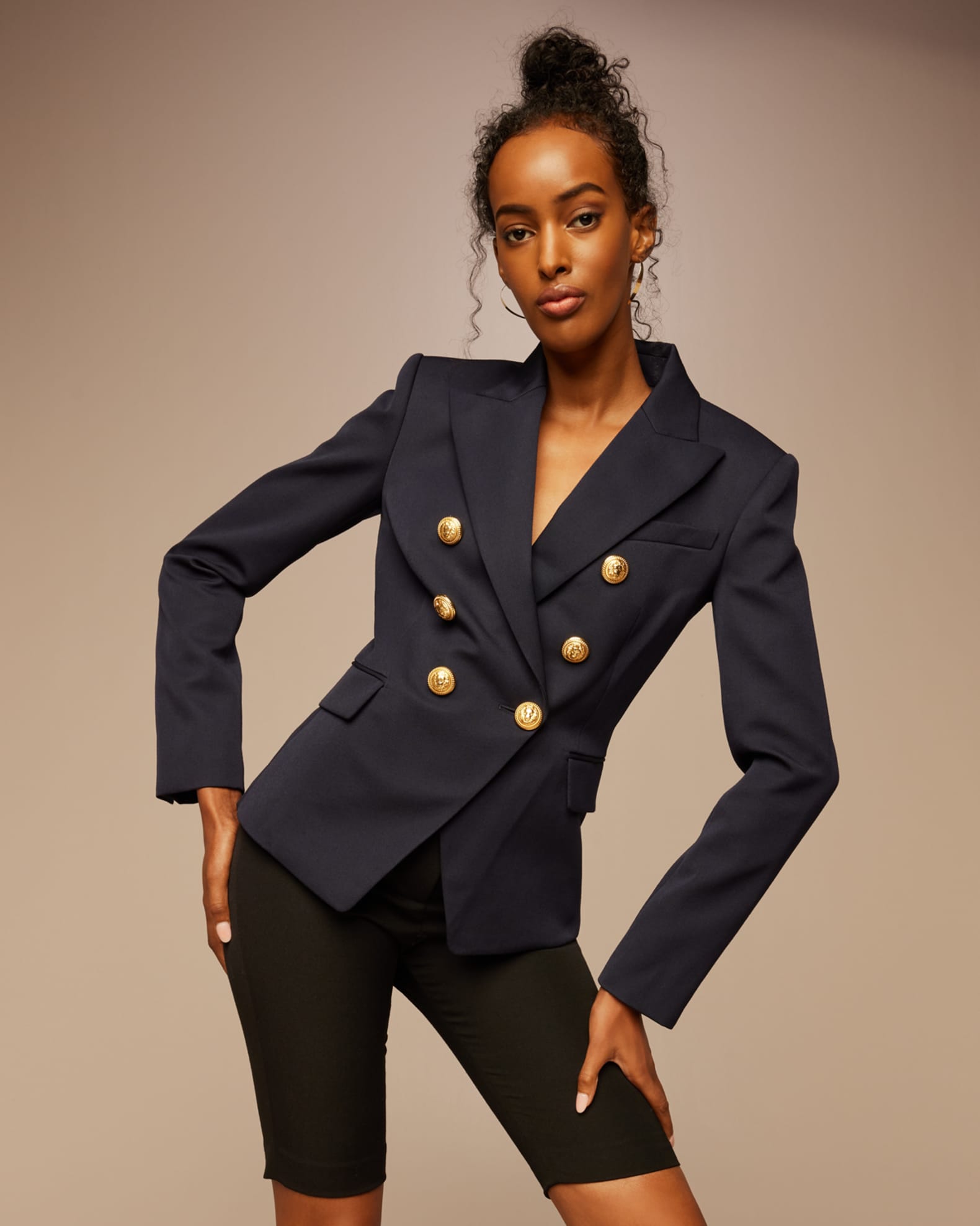 ジャケット BALMAIN BLACK WOOL BLAZER Balmain Black Wool Blazer | italist