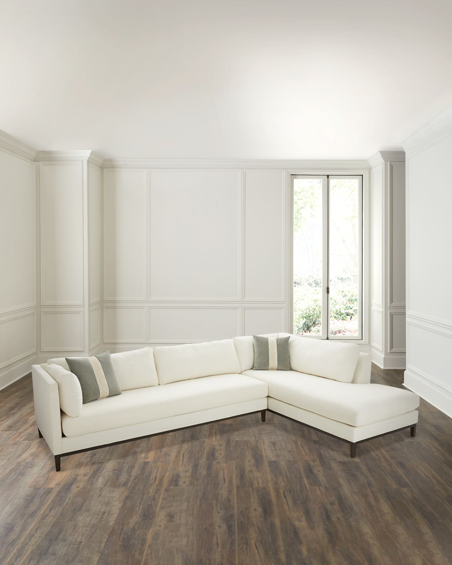 Annalise Right Chaise Sectional 0