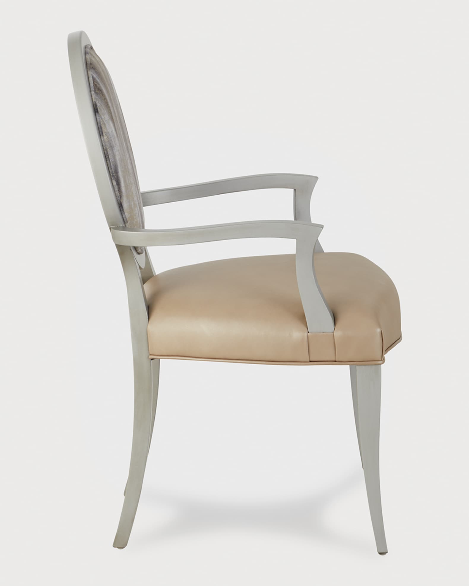 Massoud Zelda Dining Arm Chair Neiman Marcus