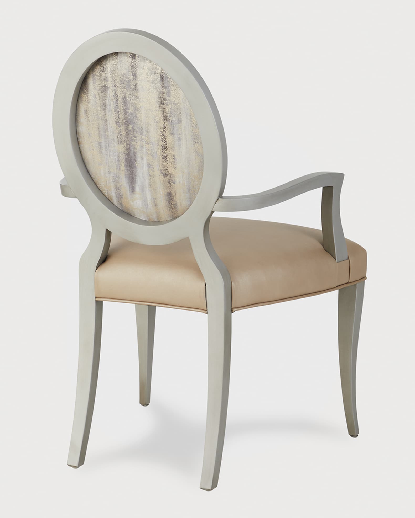 Massoud Zelda Dining Arm Chair Neiman Marcus