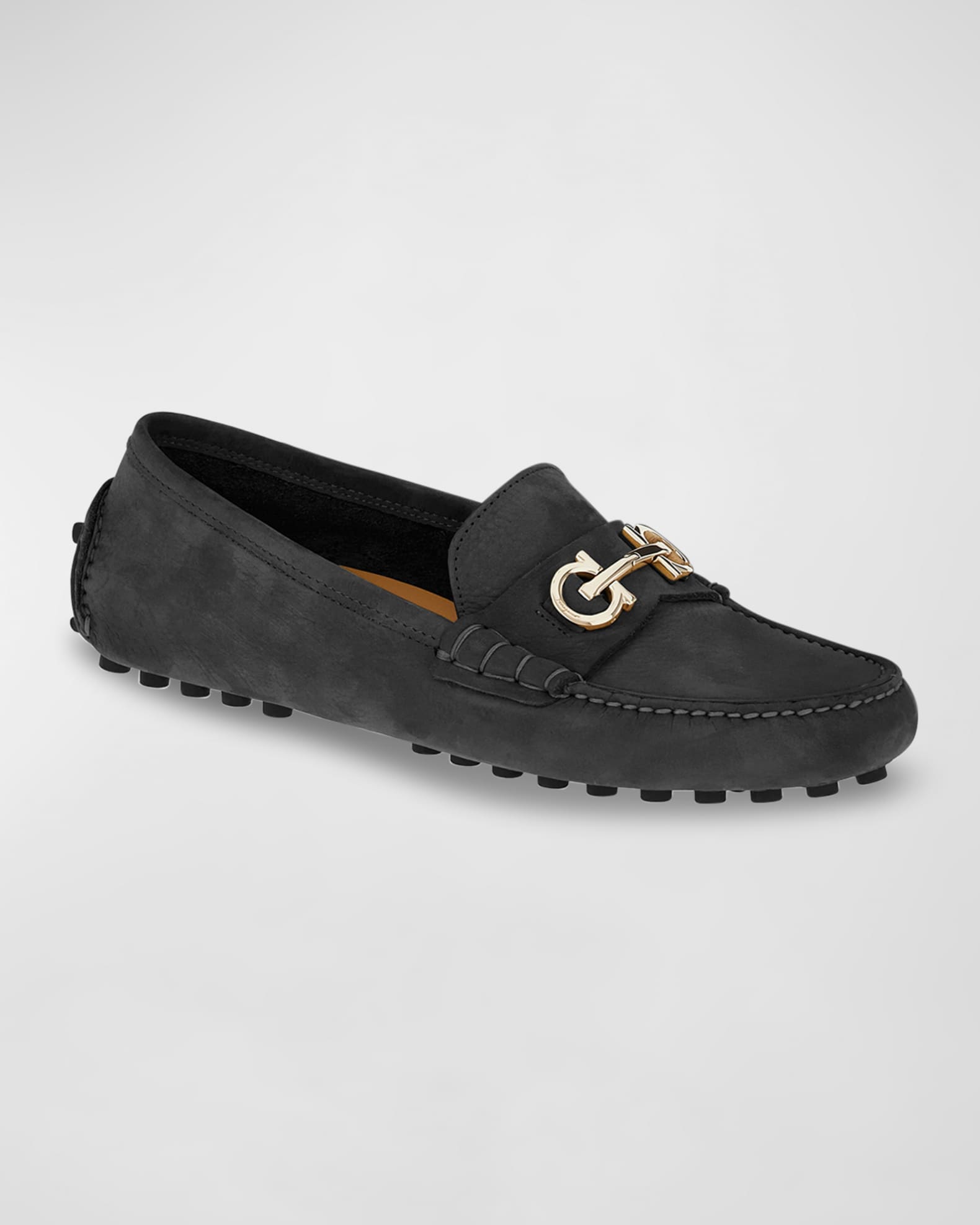 Odilia Calfskin Bit Driver Loafers