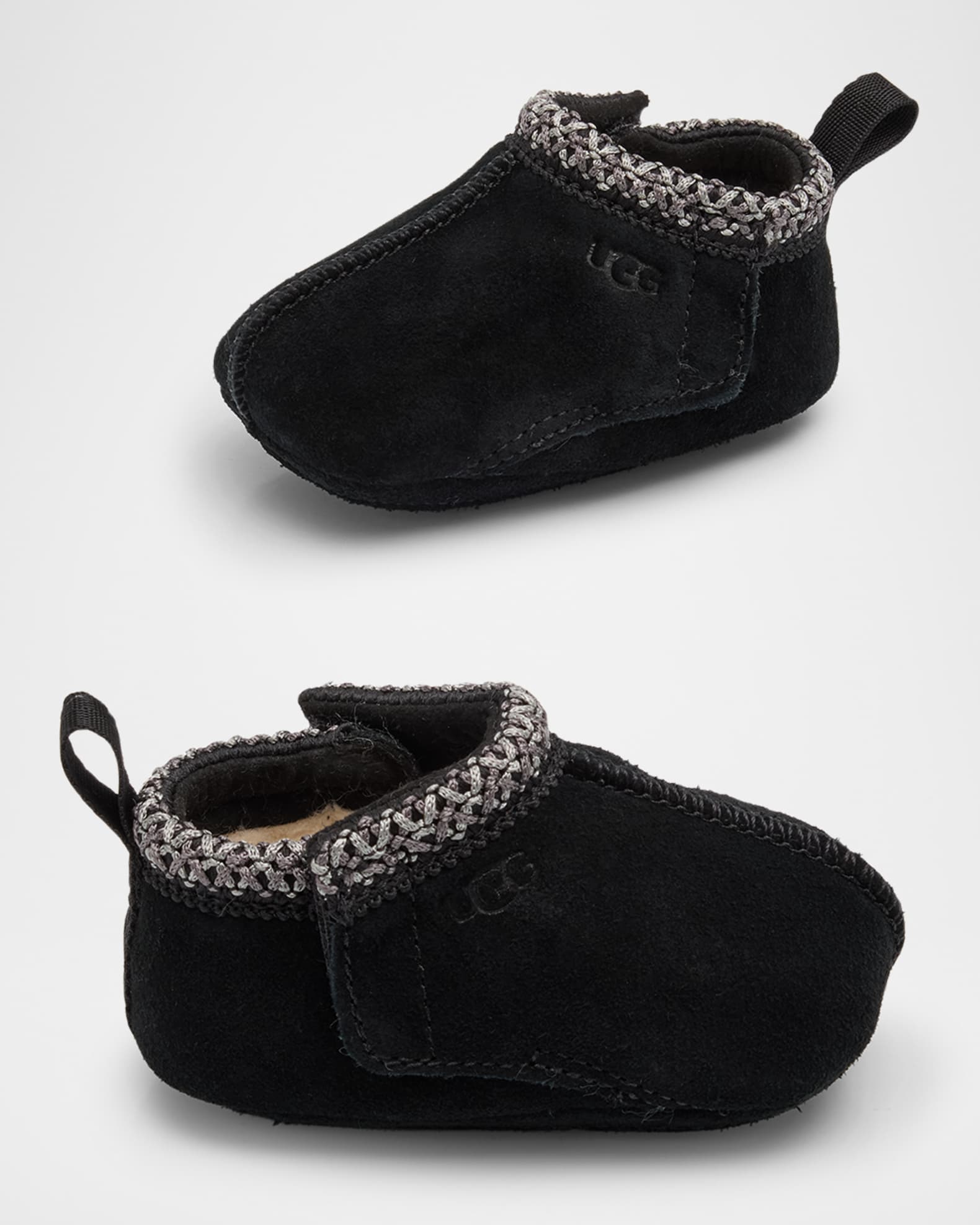 Girl's Tasman Pre-Walker Suede Booties, Baby 0