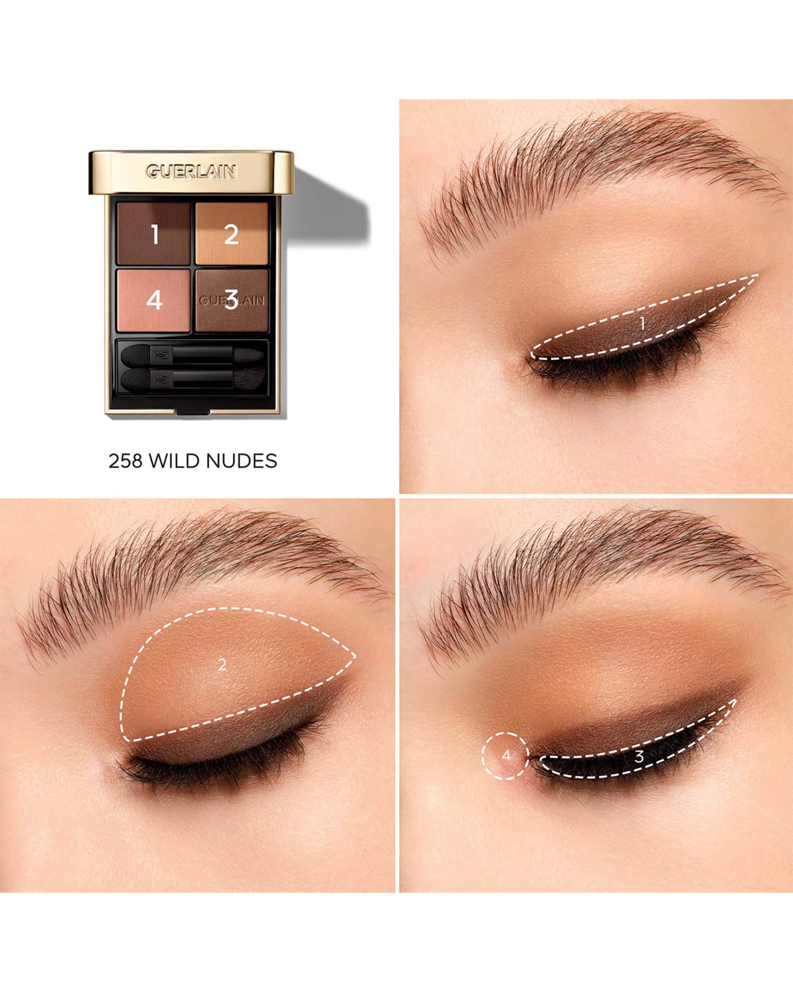 Ombres G Quad Eyeshadow Palette 1