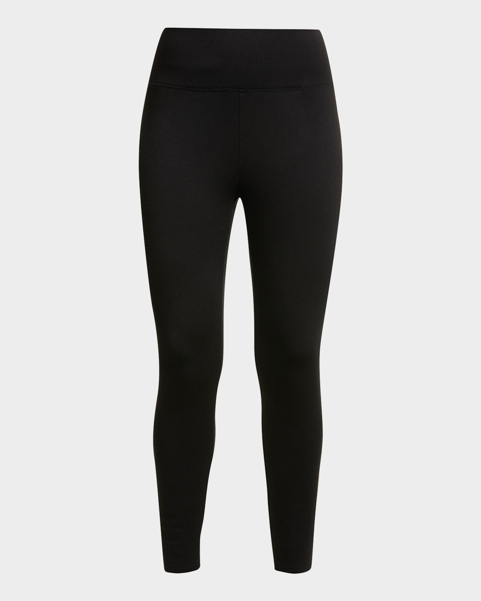 High Rise Cropped Terry Leggings