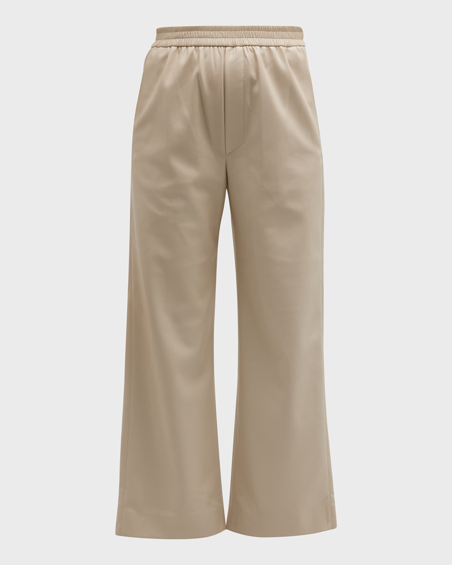 Odessa Flared Faux Leather Pants  1