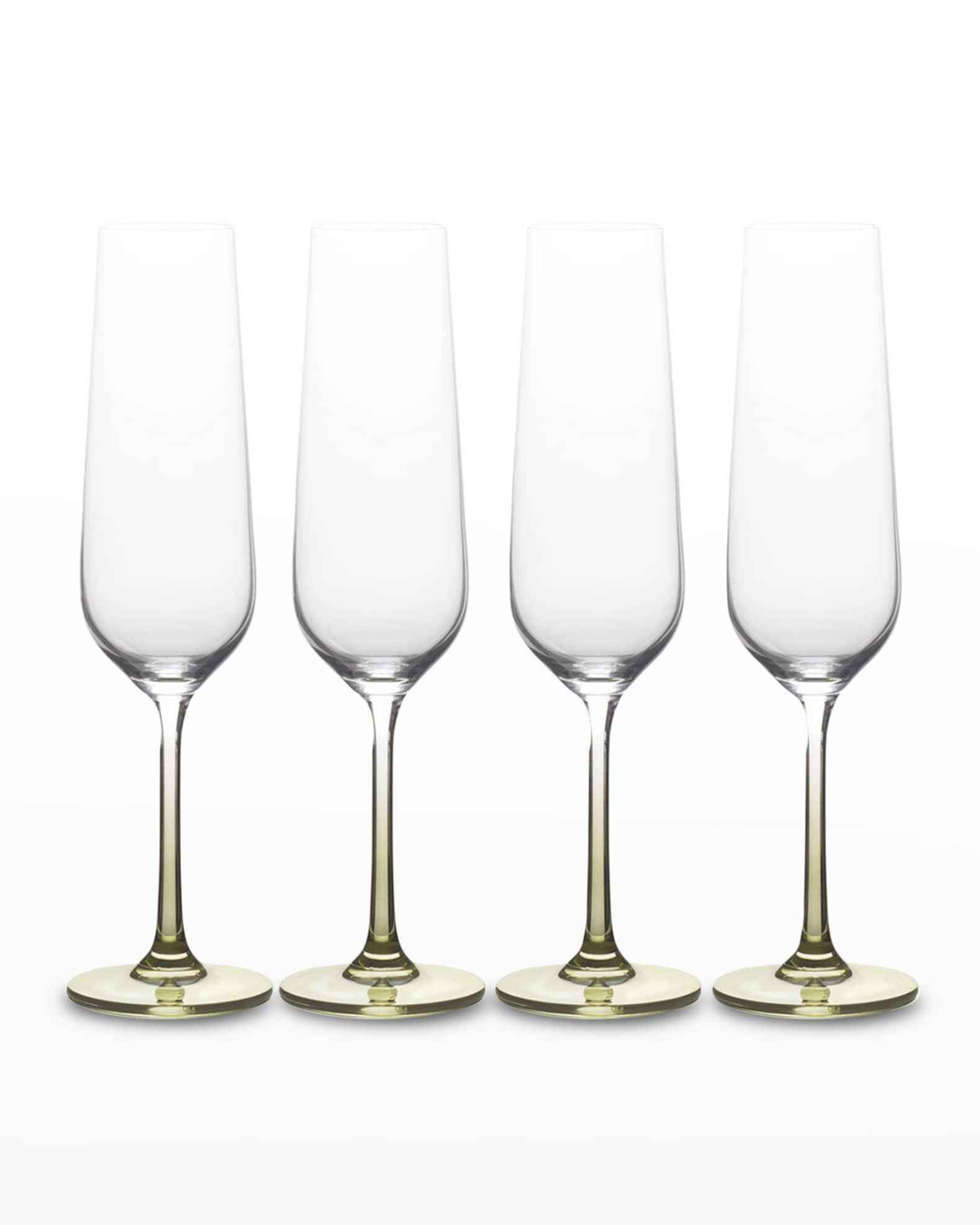 Mikasa Gianna 7 oz. Champagne Flutes, Set of 4