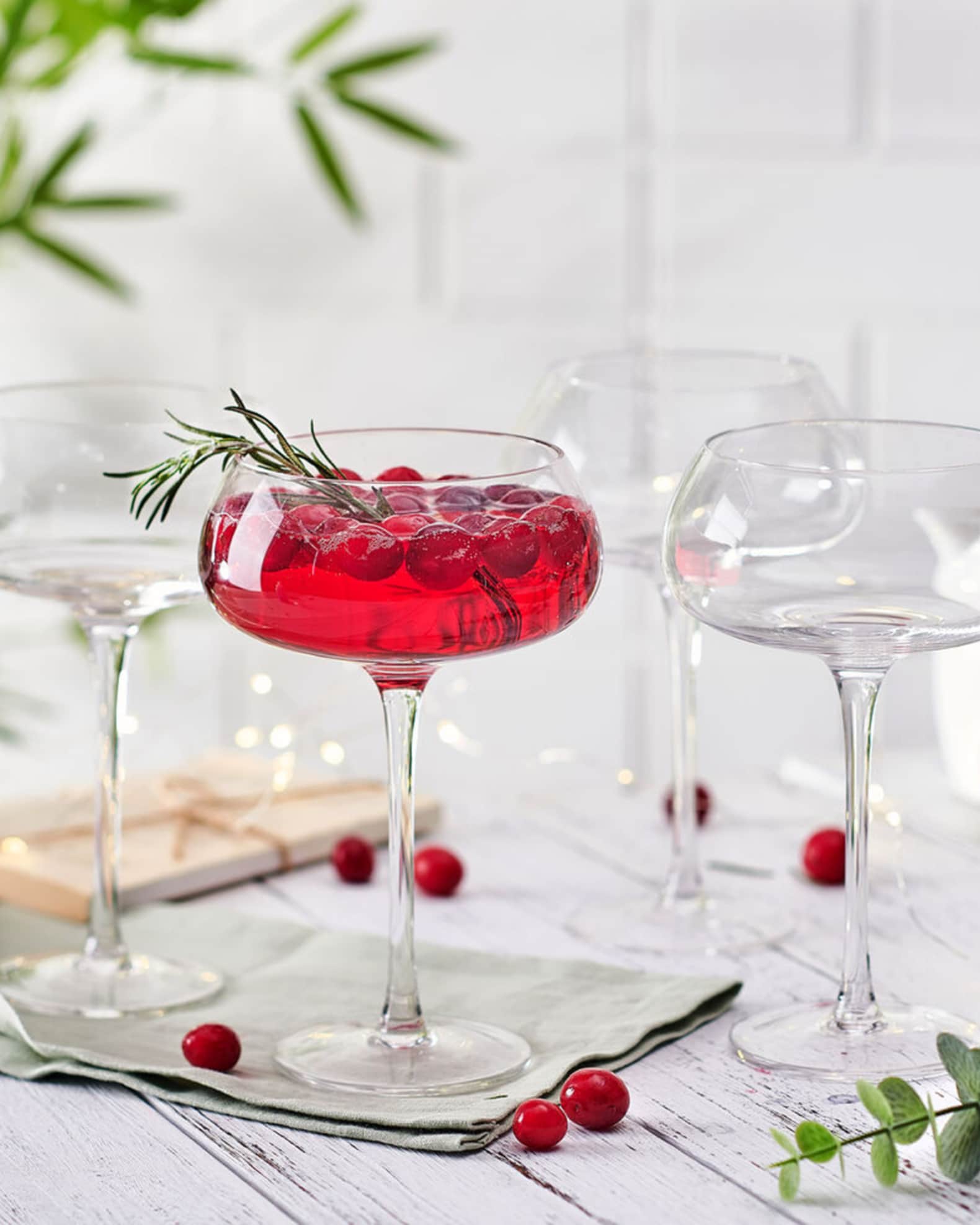 Mikasa Craft 15 oz. Coupe Glasses, Set of 4