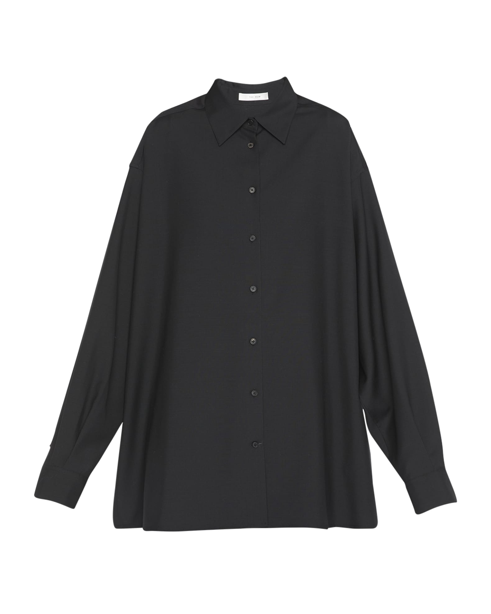 THE ROW Luka Oversized Collared Shirt | Neiman Marcus