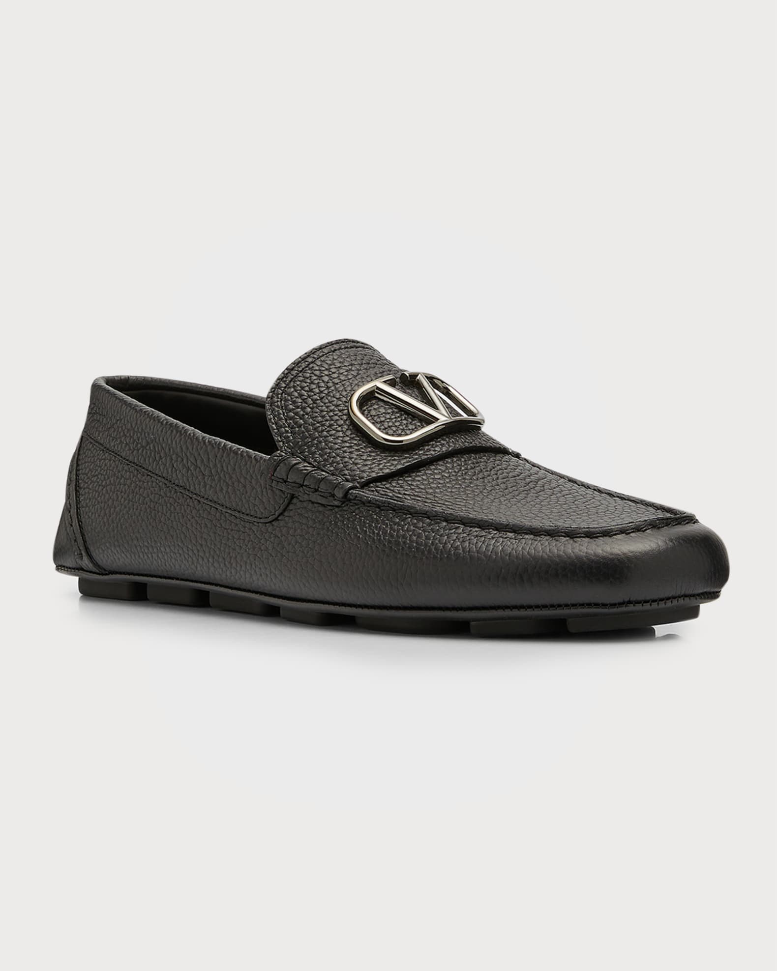 Valentino logo shoes discount