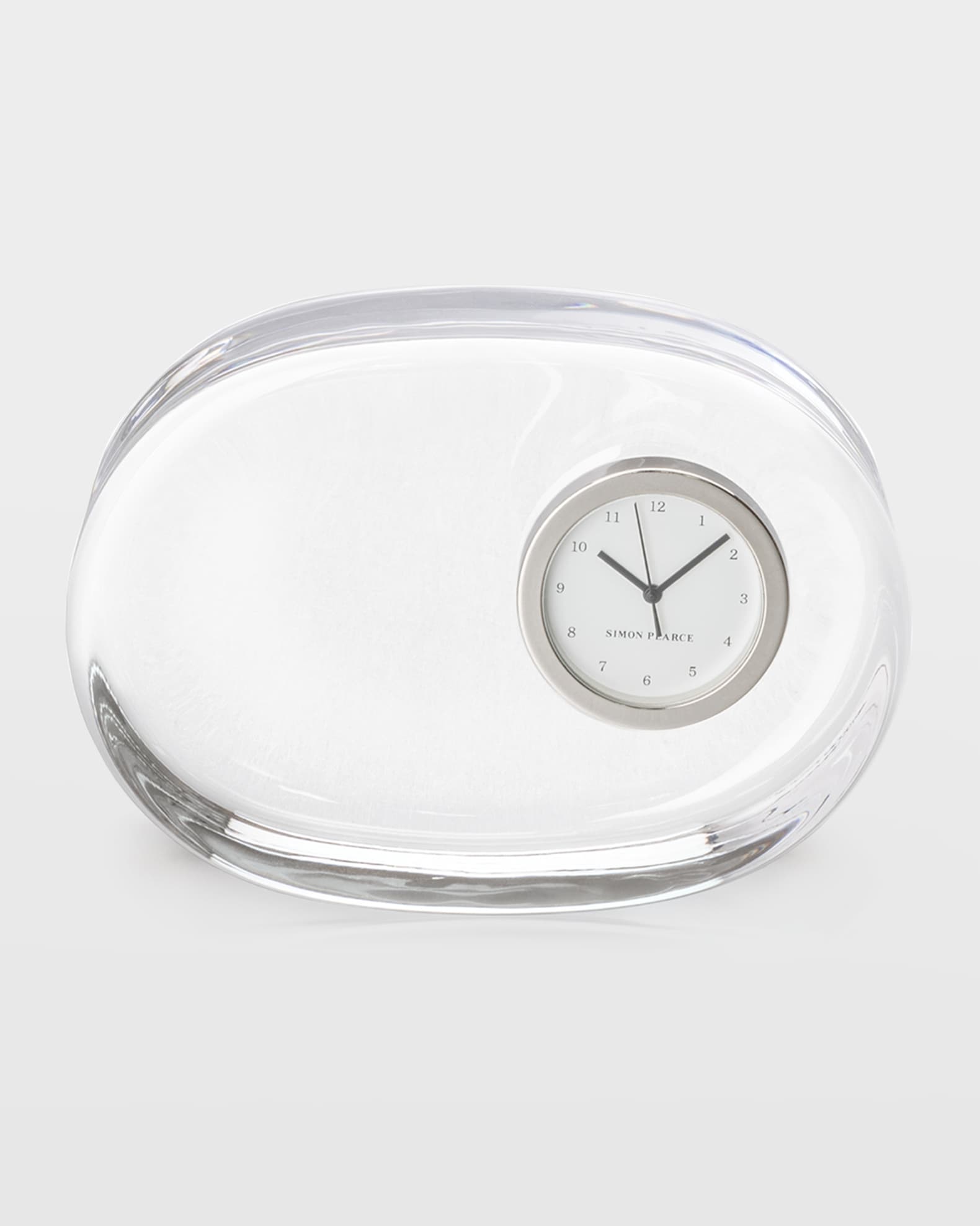 Simon Pearce Ascutney Mini Clock & Gift Box Neiman Marcus