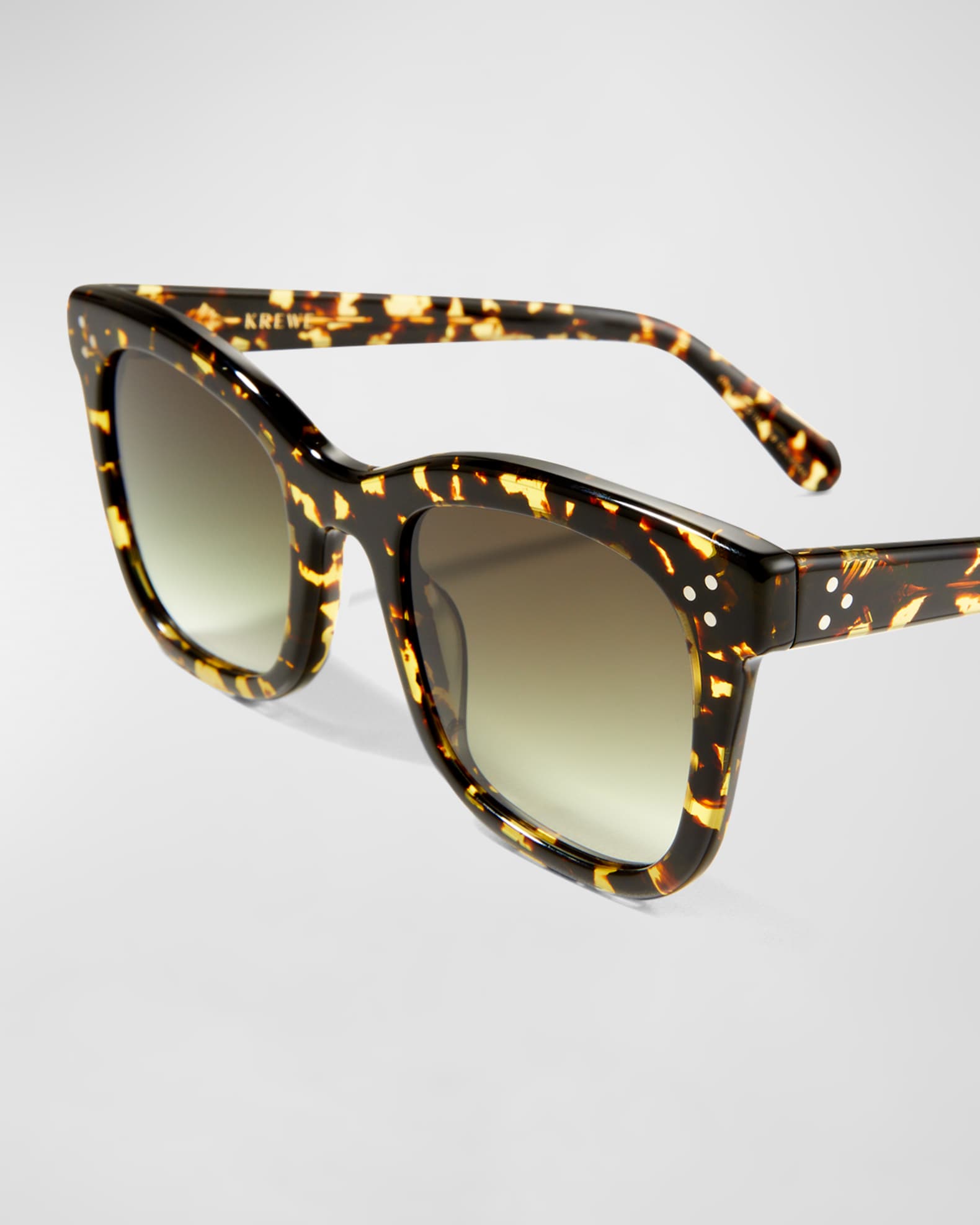 KREWE Adele Oversize Butterfly Sunglasses Tortoise Neiman Marcus