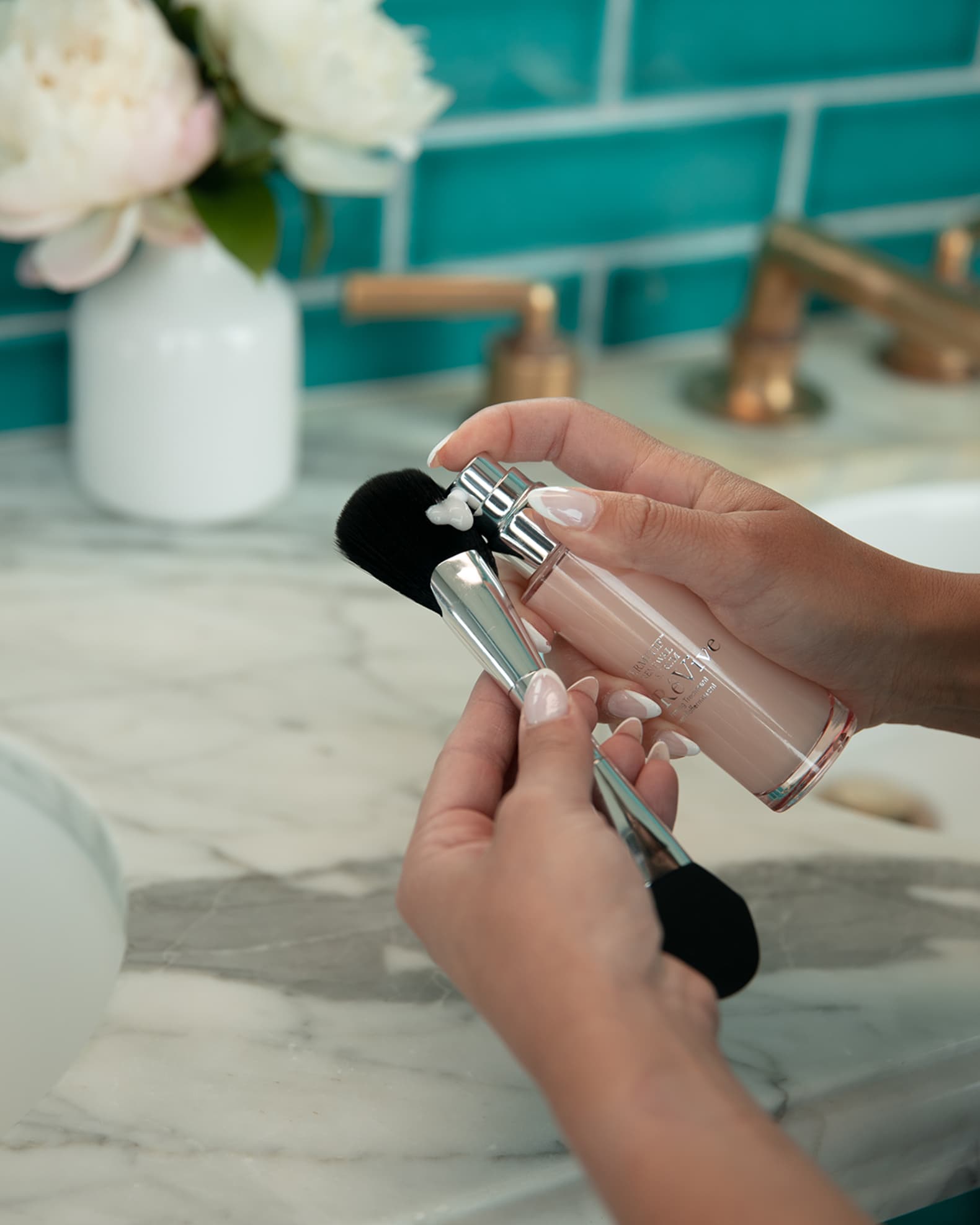 Fermitif Neck Serum + Dual Ended Applicator Brush, 1.7 oz. 1