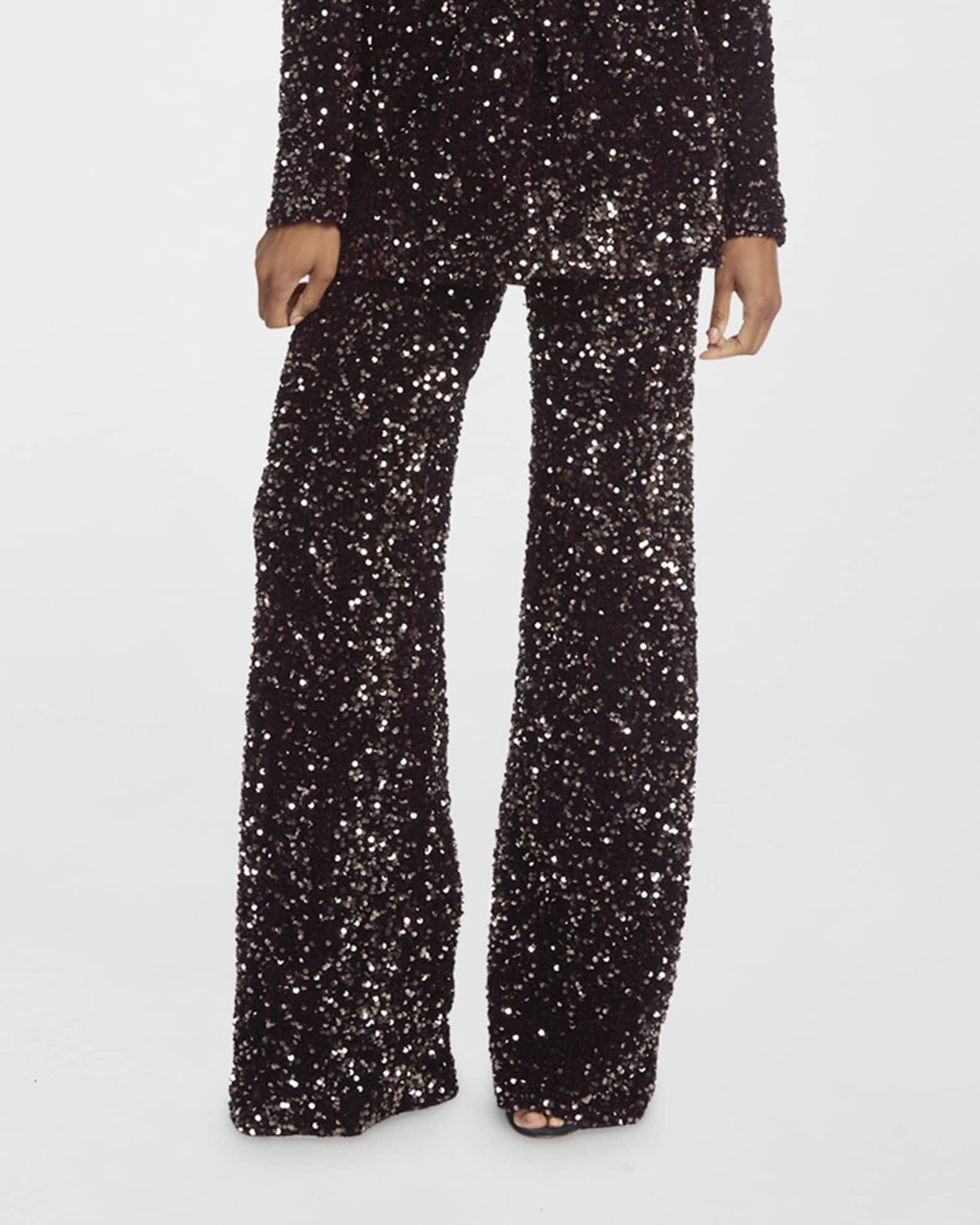Velvet Sequin Pant