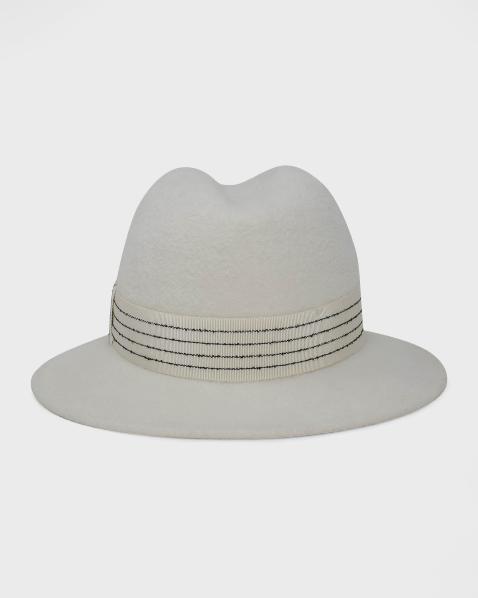 Reagan Velour Felt Fedora  0