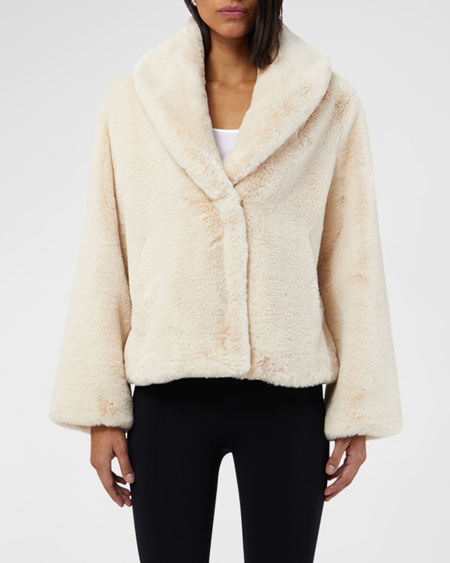 APPARIS Fiona Plant-Based Koba Fur Coat | Neiman Marcus