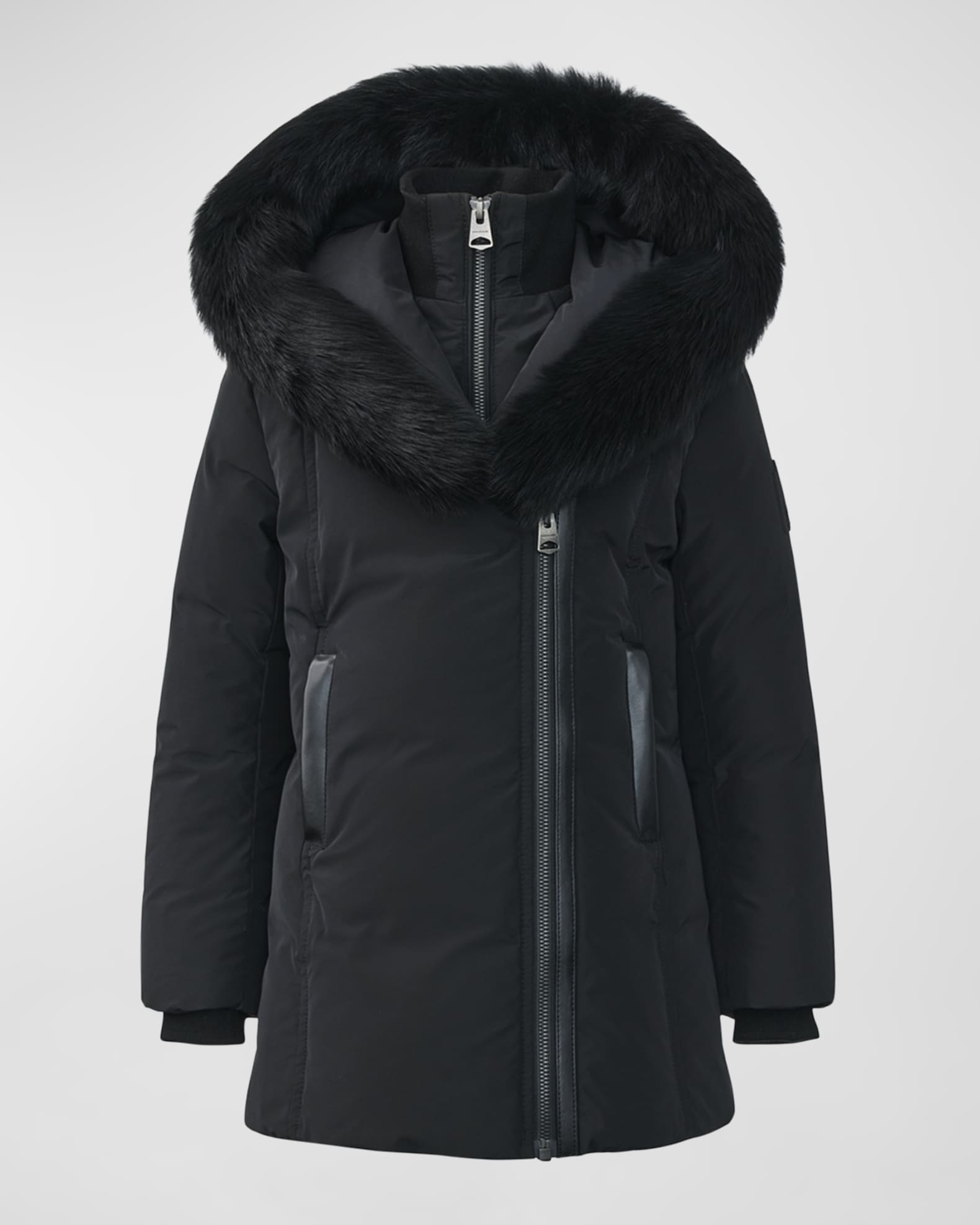Girl s Recycled Down Coat W Signature Mackage Collar Size 8 14