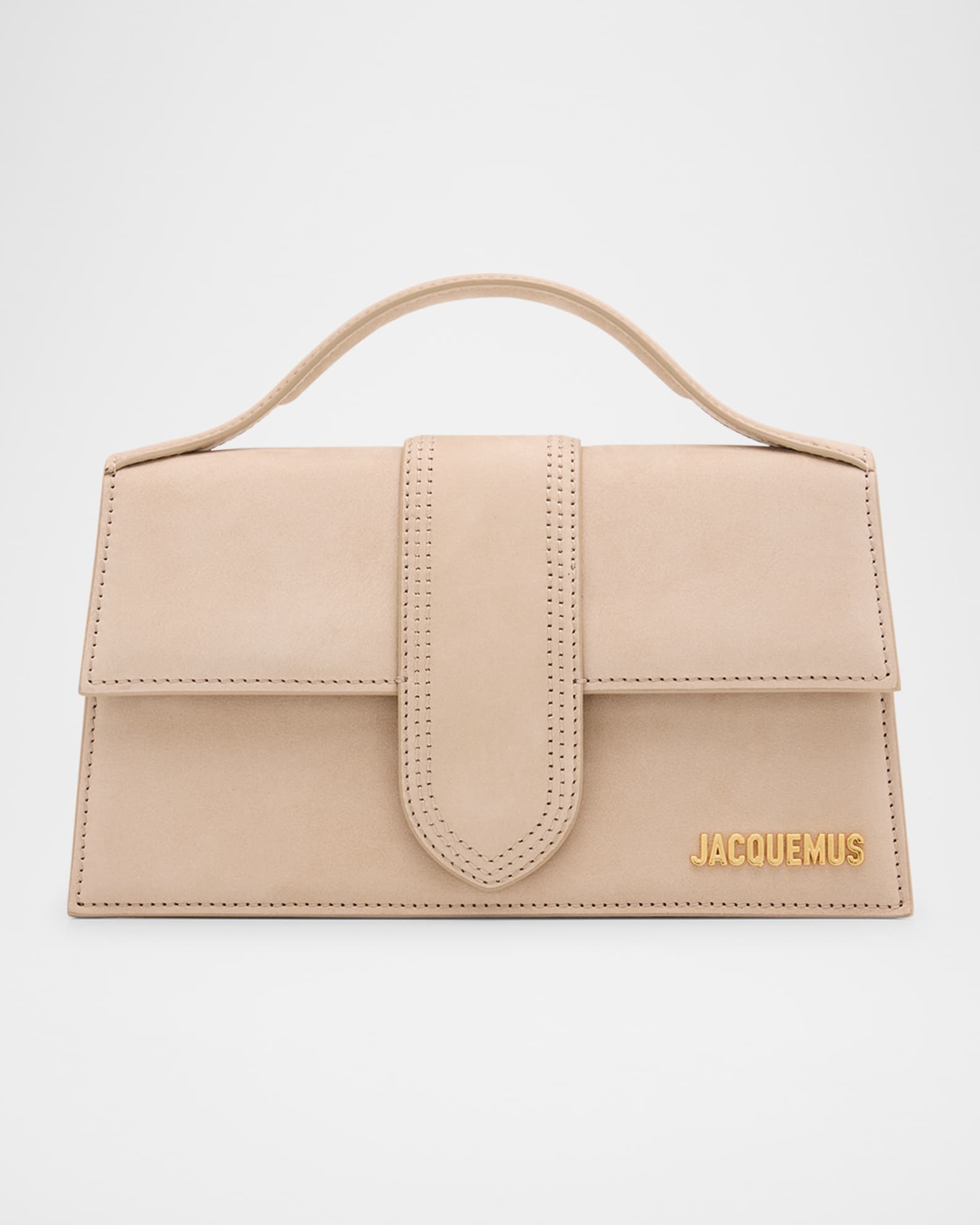 Jacquemus le grand bambino suede bag hot sale