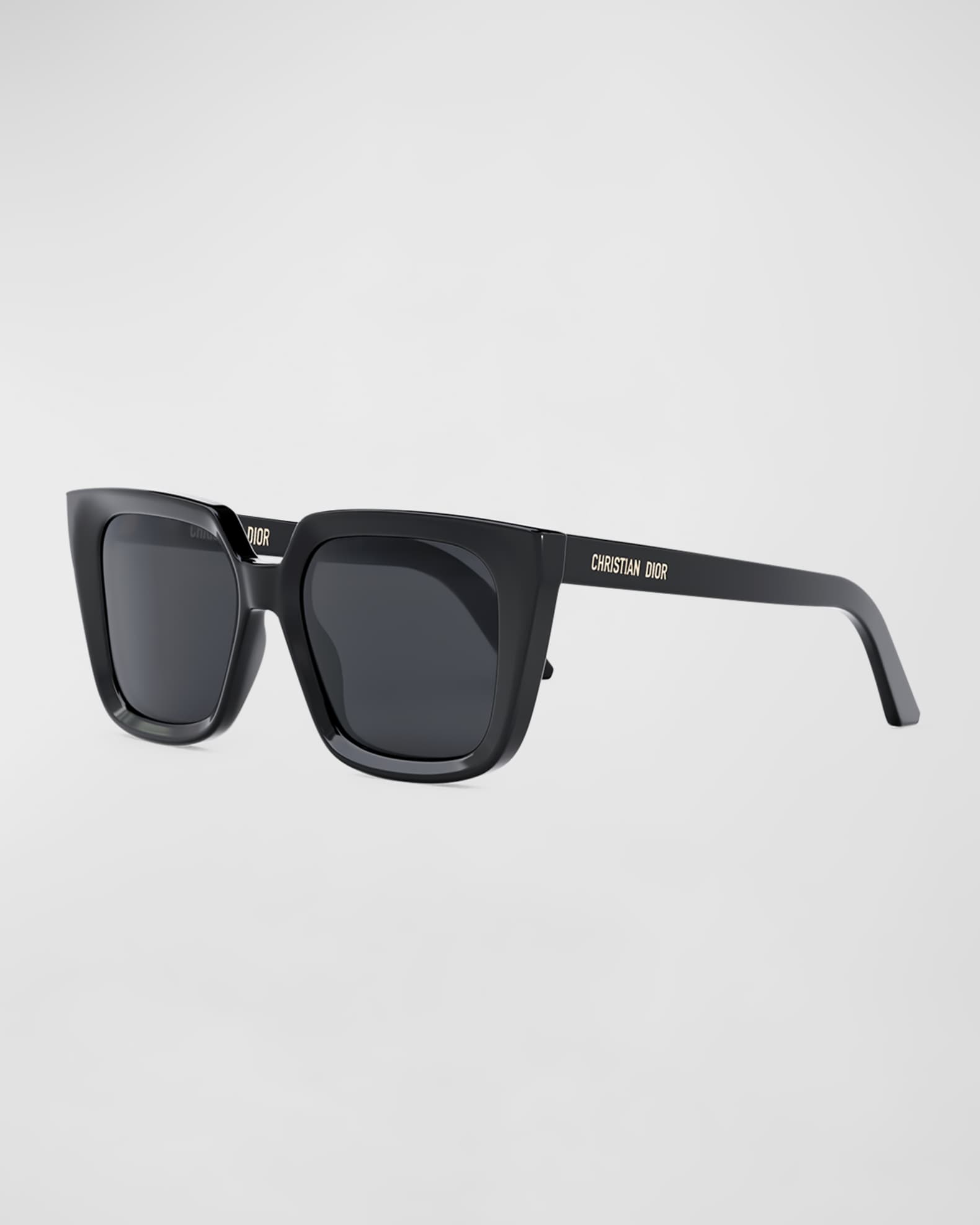 DIOR スクエアフレムメカネ DIORMIDNIGHTOS1I 3900 DIOR DiorMidnight S1I Sunglasses | Neiman Marcus